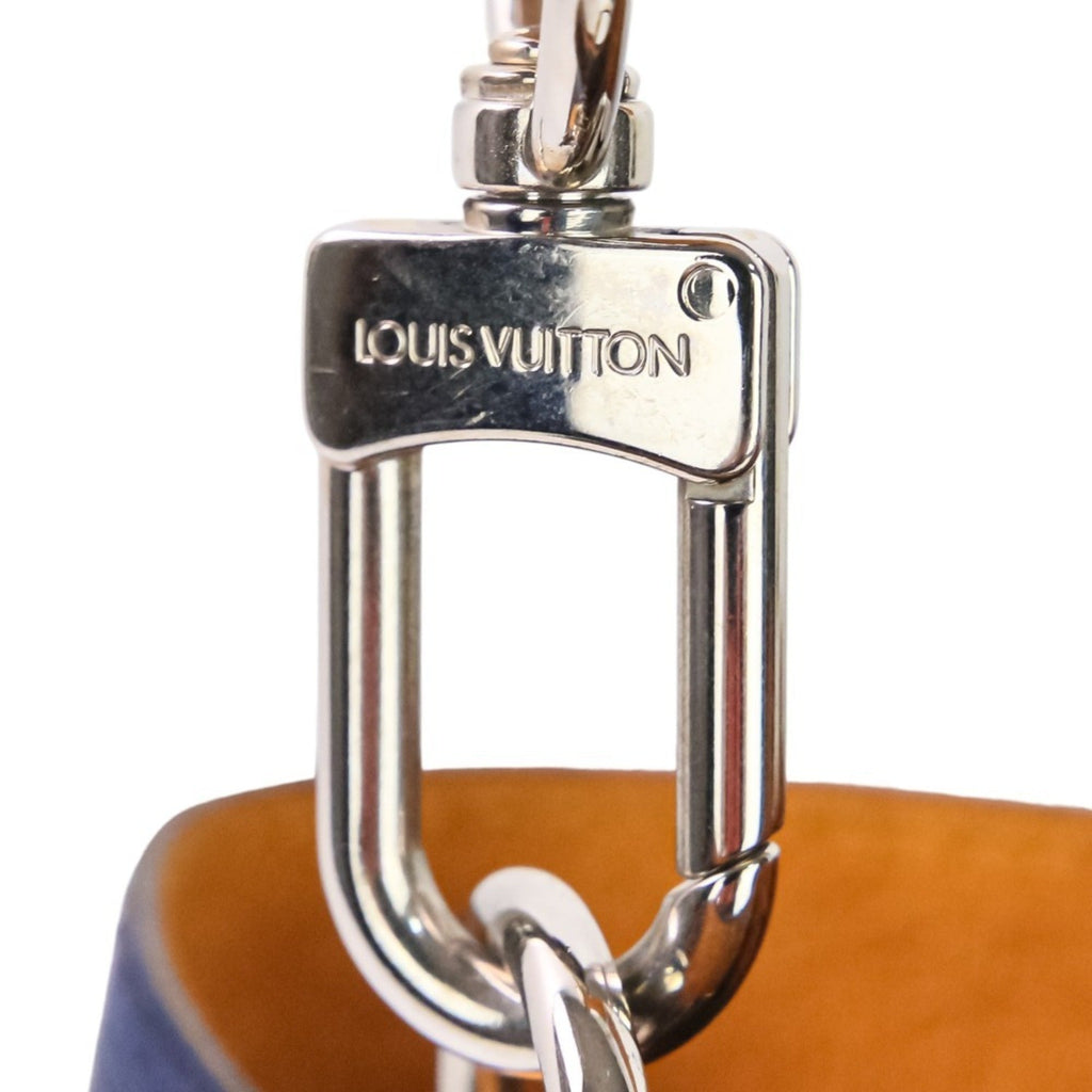 Louis Vuitton Indigo Navy Orange Saffron Handbag Shoulder Bag (Pre-Owned)