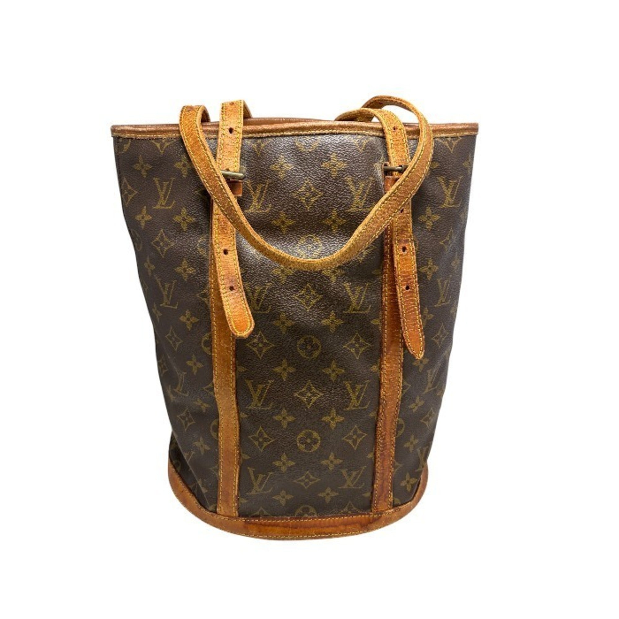 Louis Vuitton Brown Pvc Leather Shoulder Bag (Pre-Owned)