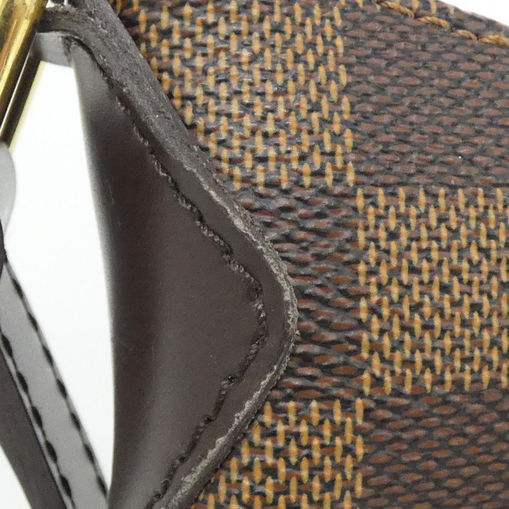Louis Vuitton Brown Coated Canvas Shoulder Bag (Pre-Owned)