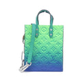 Louis Vuitton Blue Vert Leather Shoulder Bag (Pre-Owned)