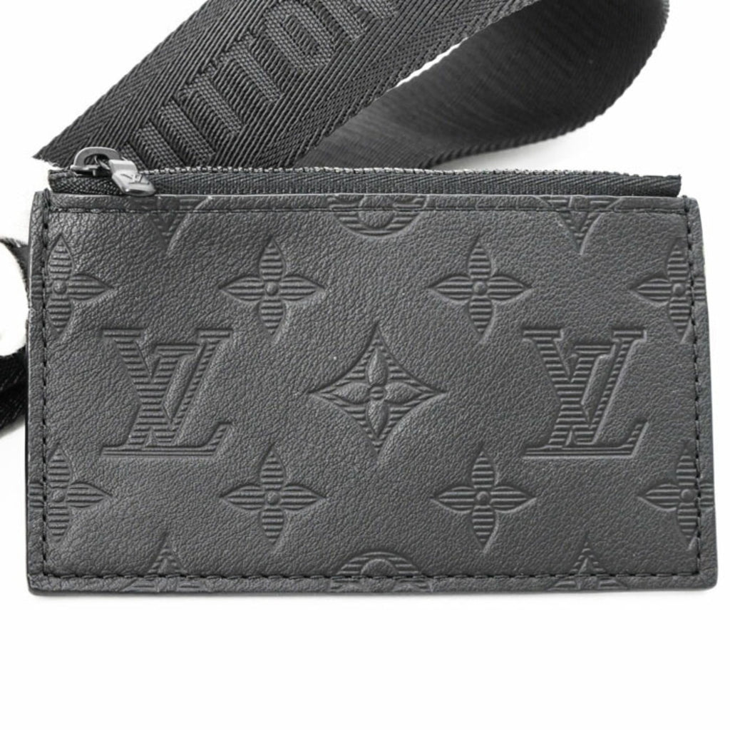 Louis Vuitton Black Monogram Shadow Shoulder Bag (Pre-Owned)