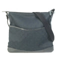 Zip Messenger Bag GG Canvas with Perforated Leather Medium