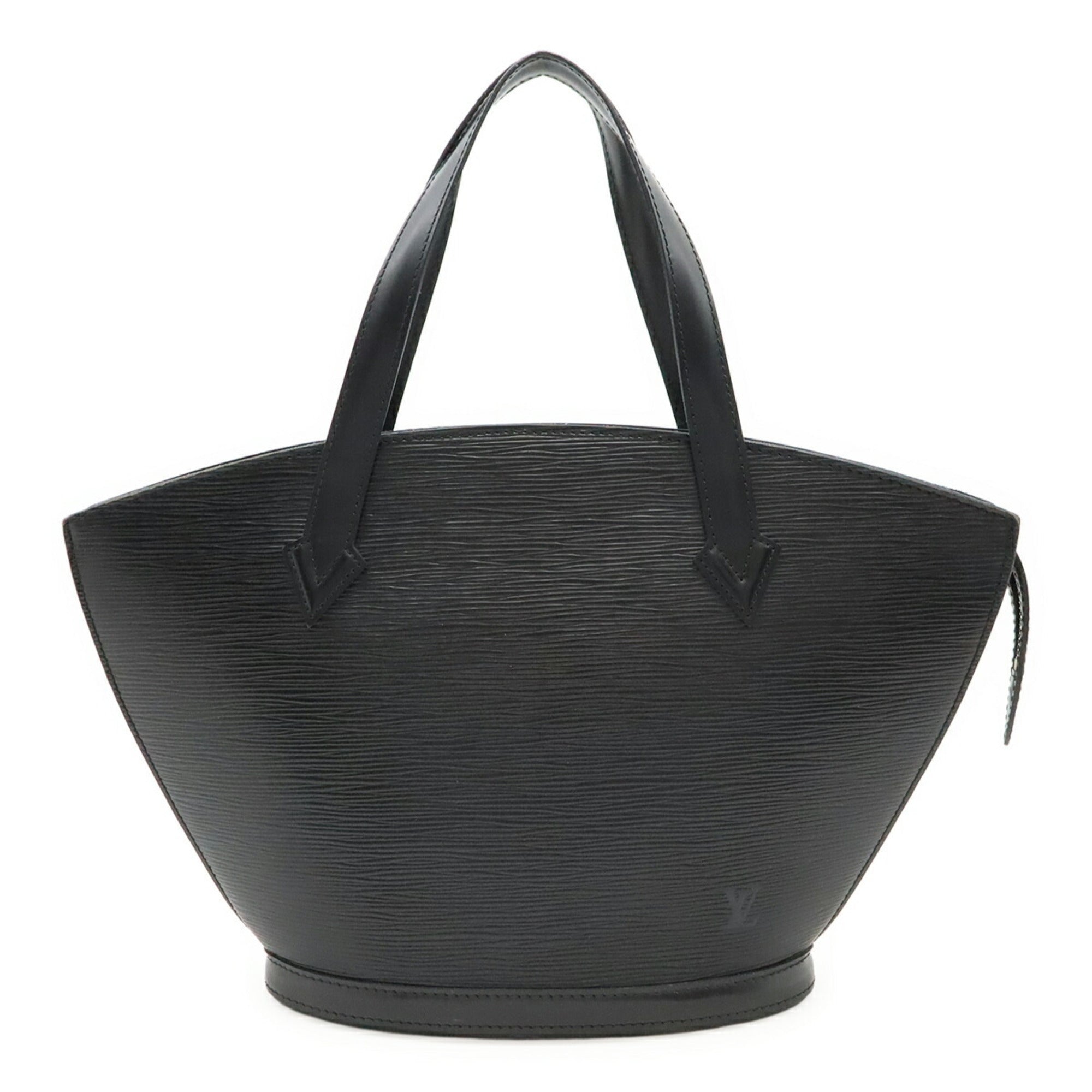 Louis Vuitton Black Noir Epi Leather Handbag Tote Bag (Pre-Owned)