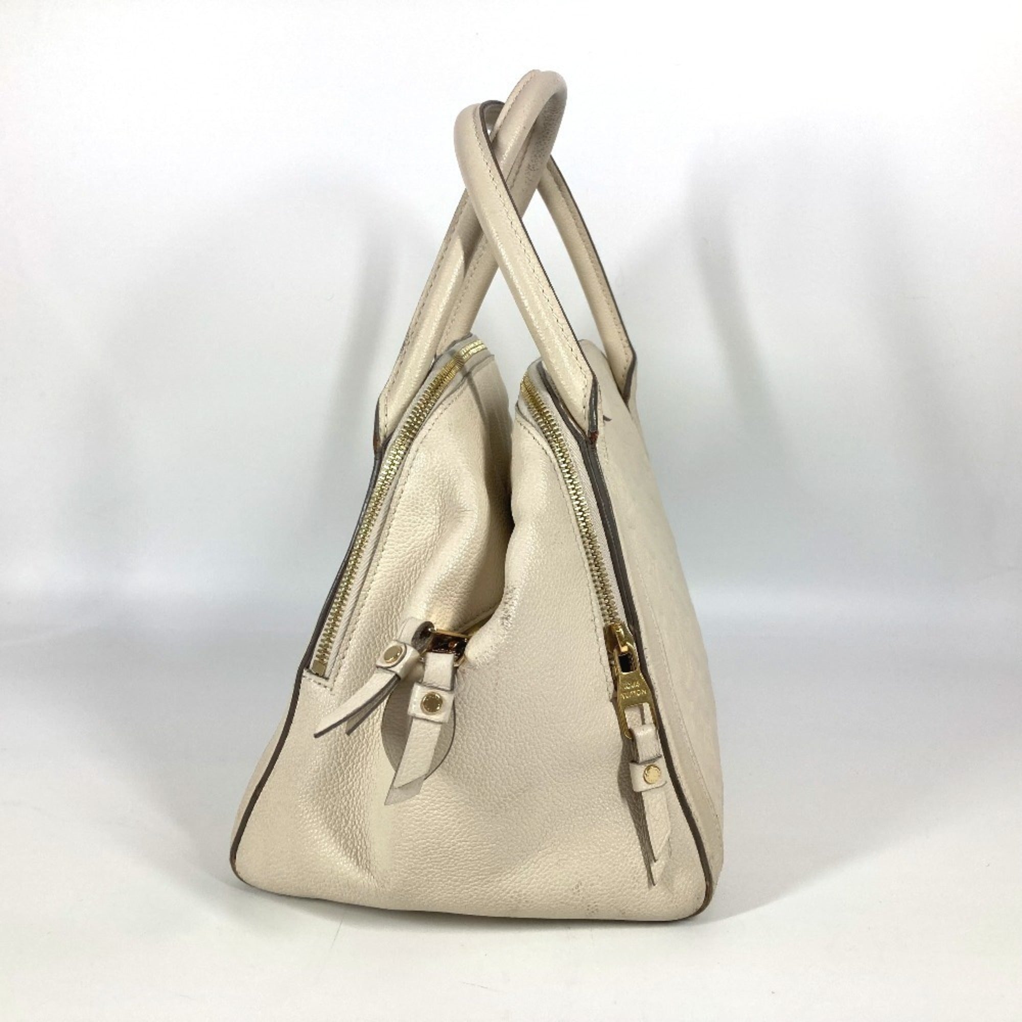 Louis Vuitton Monogram Empreinte Neige White Monogram Empreinte Handbag Tote Bag (Pre-Owned)