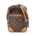 Louis Vuitton Brown Monogram Coated Canvas Leather Pvc Shoulder Bag (Pre-Owned)