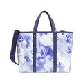 Louis Vuitton Blue Coated Canvas Handbag (Pre-Owned)