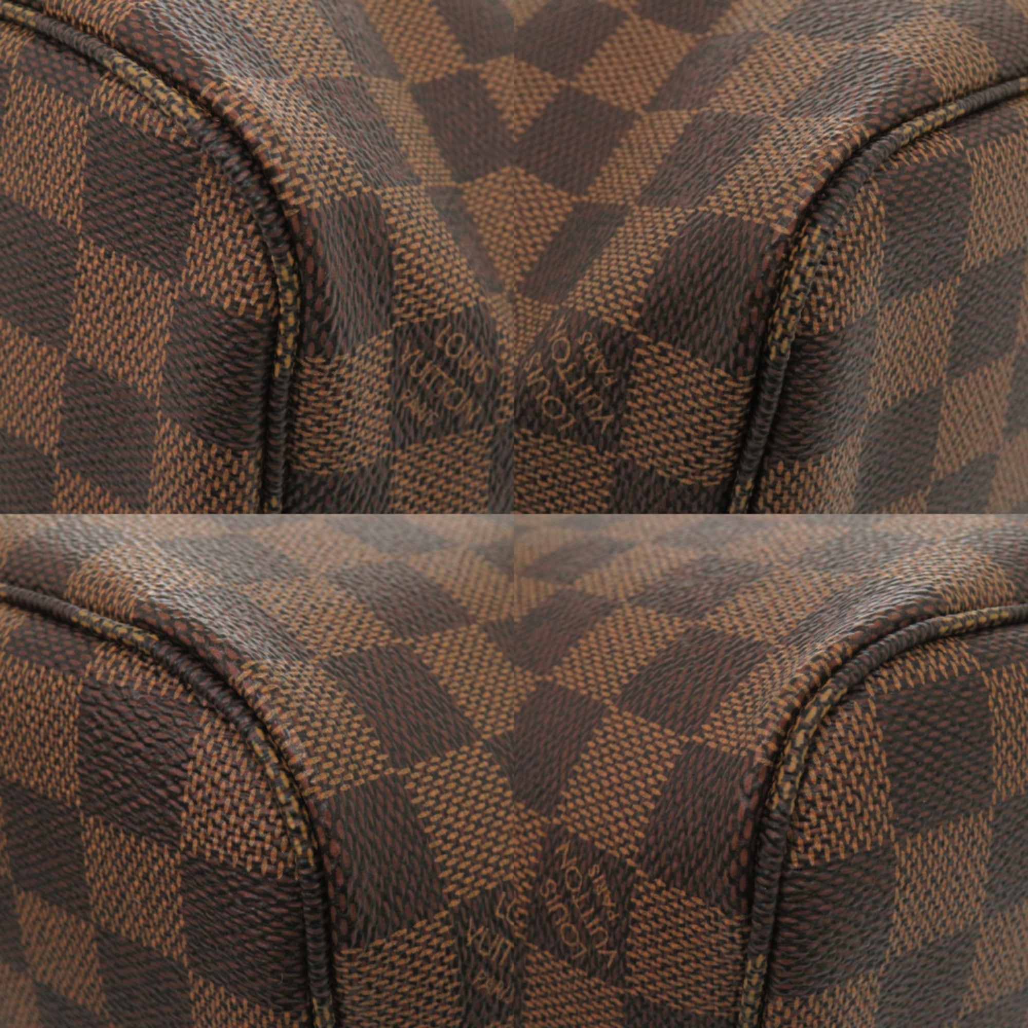 Louis Vuitton Cerise Damier Canvas Pouch Tote Bag (Pre-Owned)