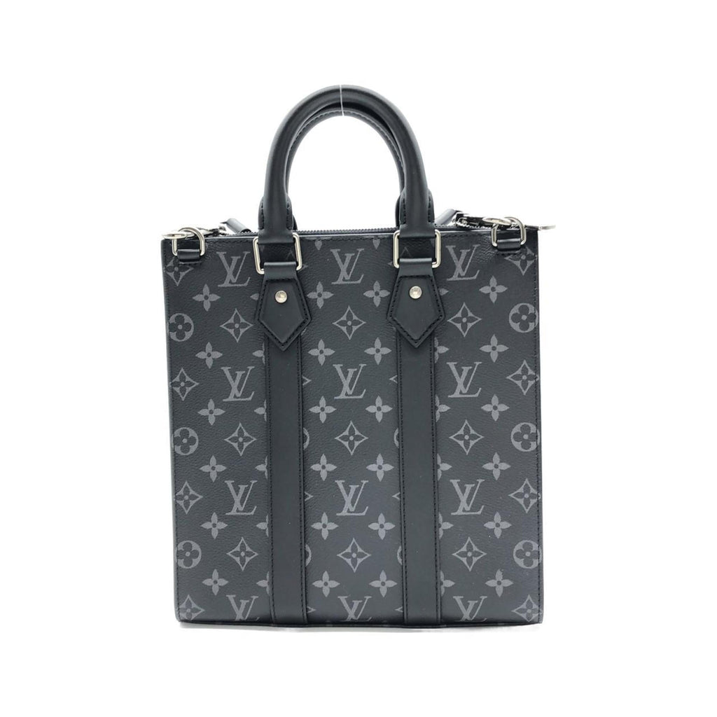 Louis Vuitton Black Coated Canvas Handbag (Pre-Owned)