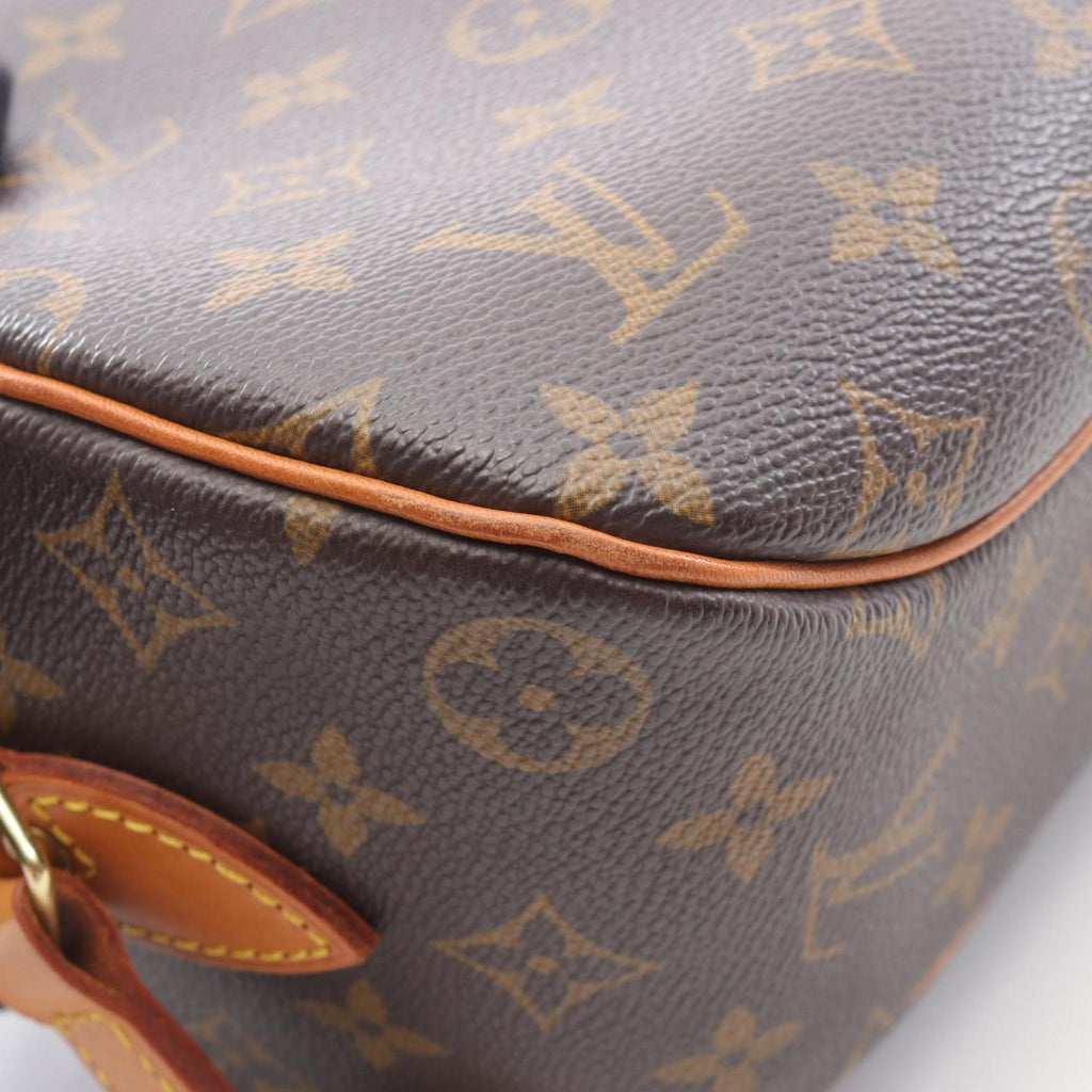 Louis Vuitton Brown Monogram Coated Canvas Shoulder Bag (Pre-Owned)