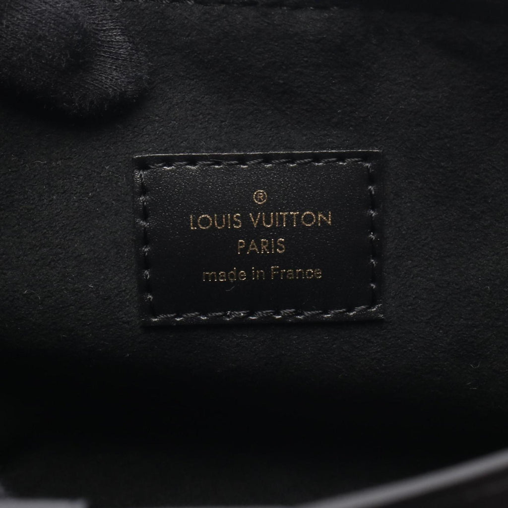 Louis Vuitton Black Brown Monogram Reverse Coated Canvas Shoulder Bag (Pre-Owned)