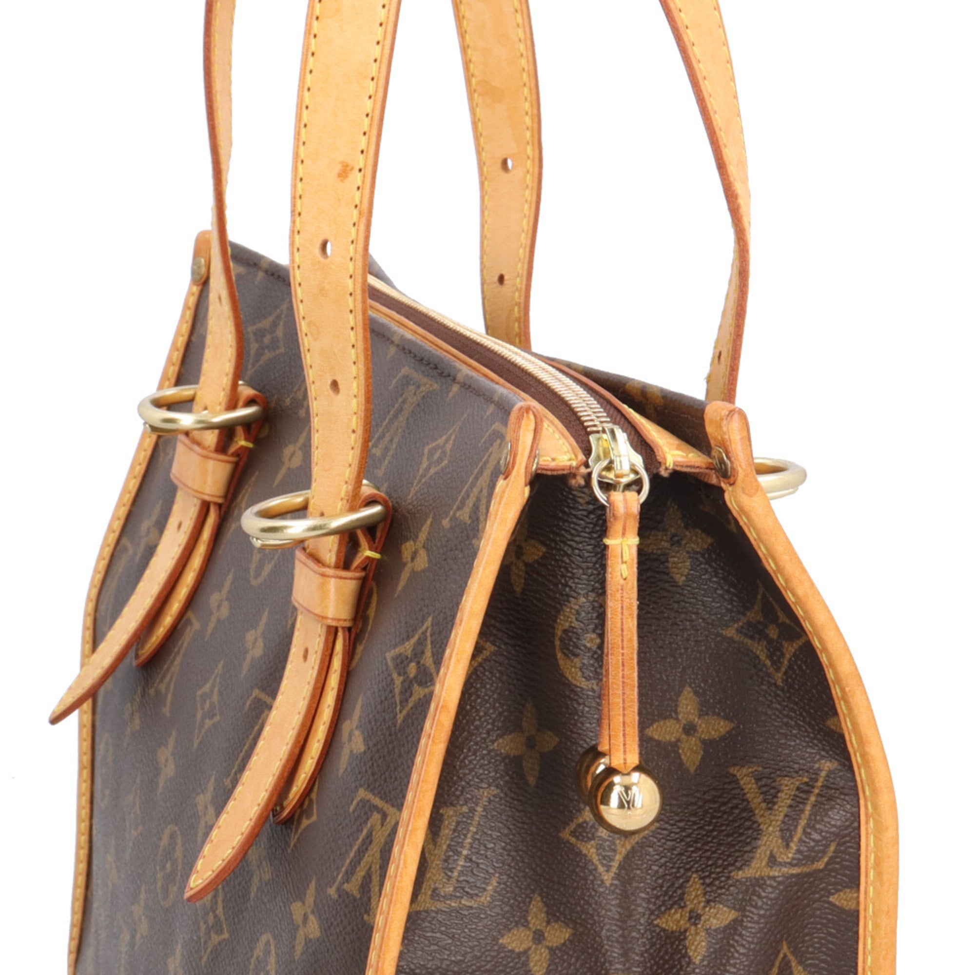 Louis Vuitton Brown Monogram Canvas Shoulder Bag (Pre-Owned)
