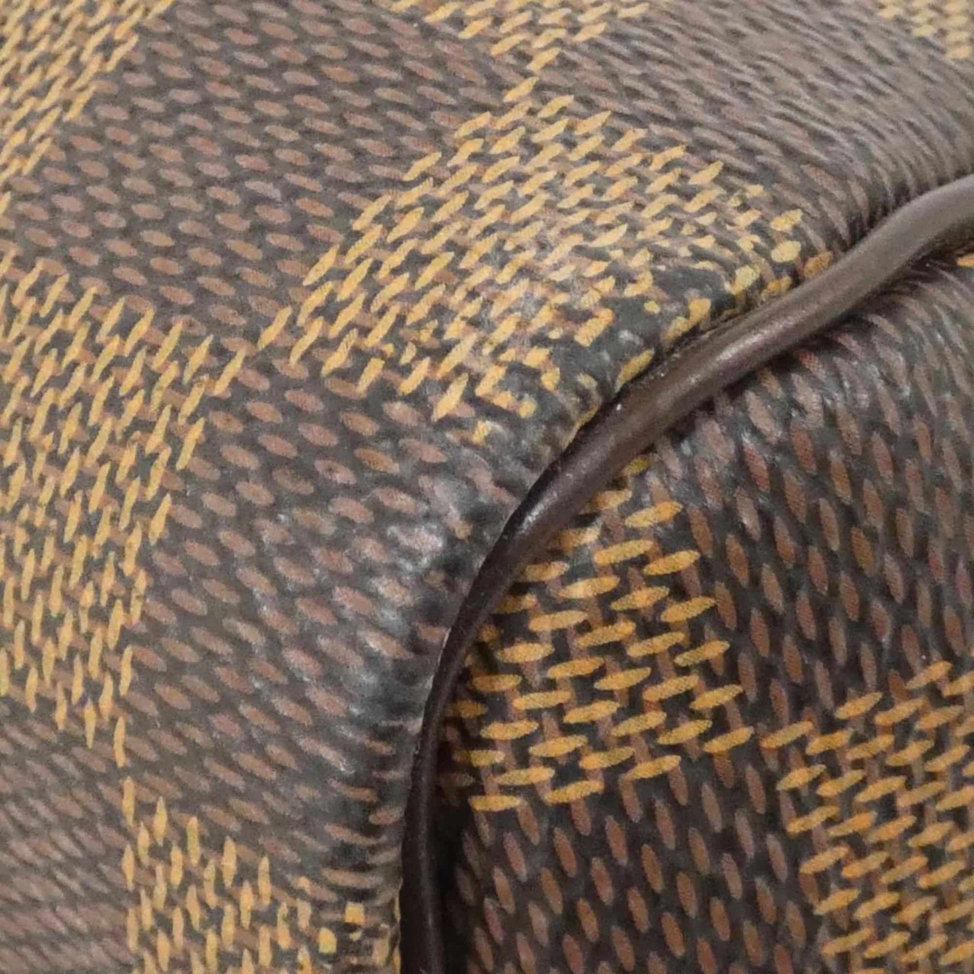 Louis Vuitton Ebene Coated Canvas Boston Bag (Pre-Owned)