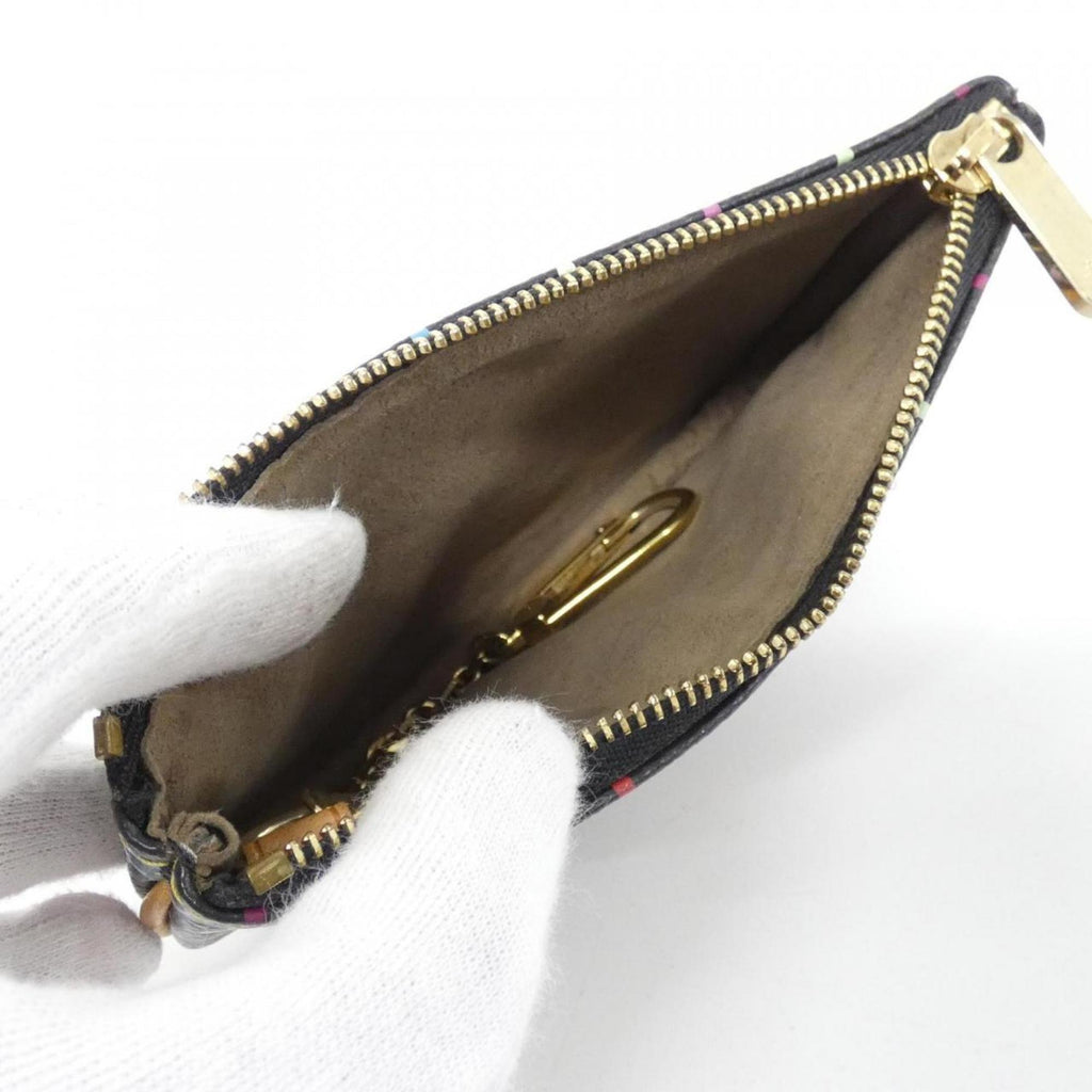 Louis Vuitton Monogram Multicolore Black Coated Canvas Coin Purse/Coin Case (Pre-Owned)