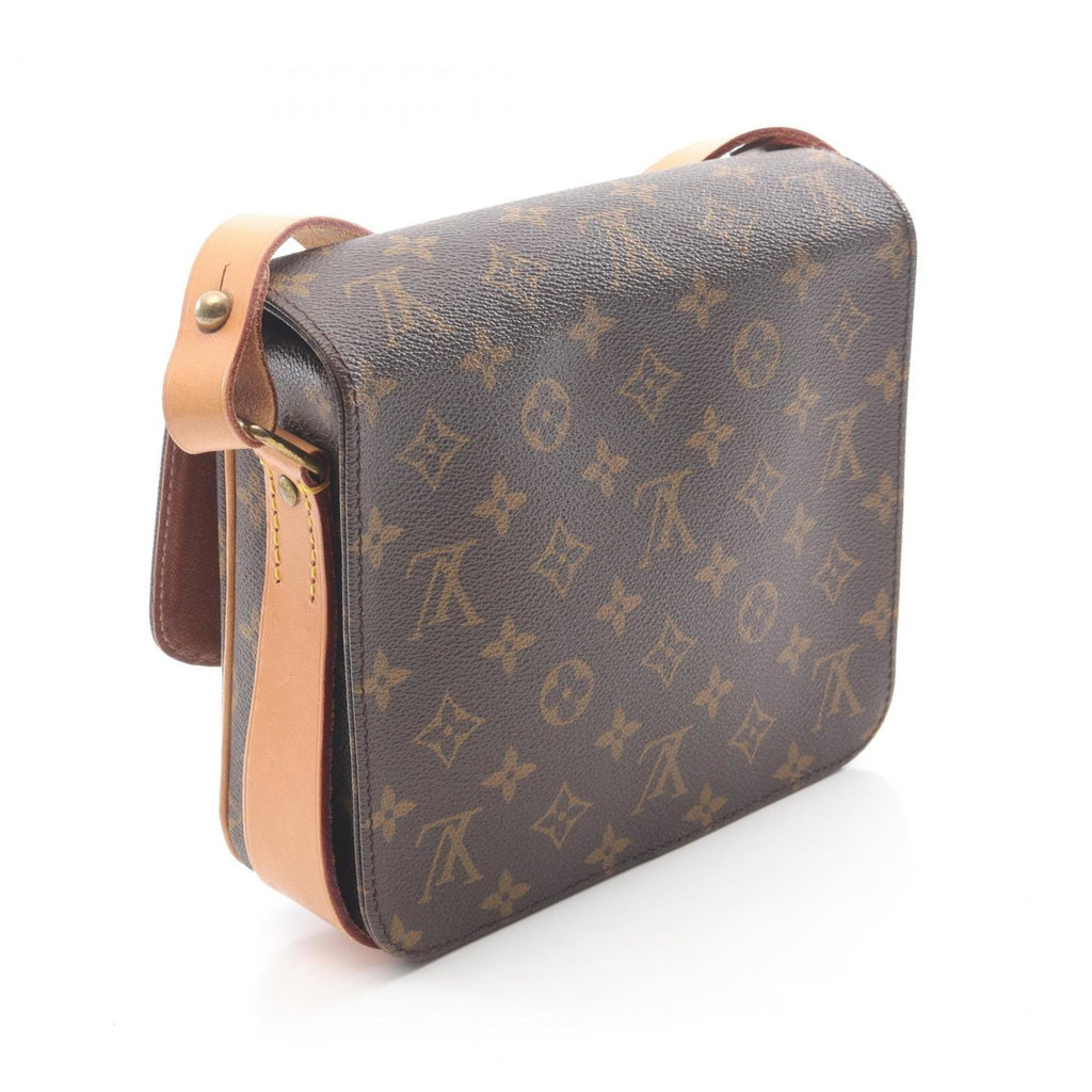 Louis Vuitton Brown Coated Canvas Pvc Leather Monogram Shoulder Bag (Pre-Owned)