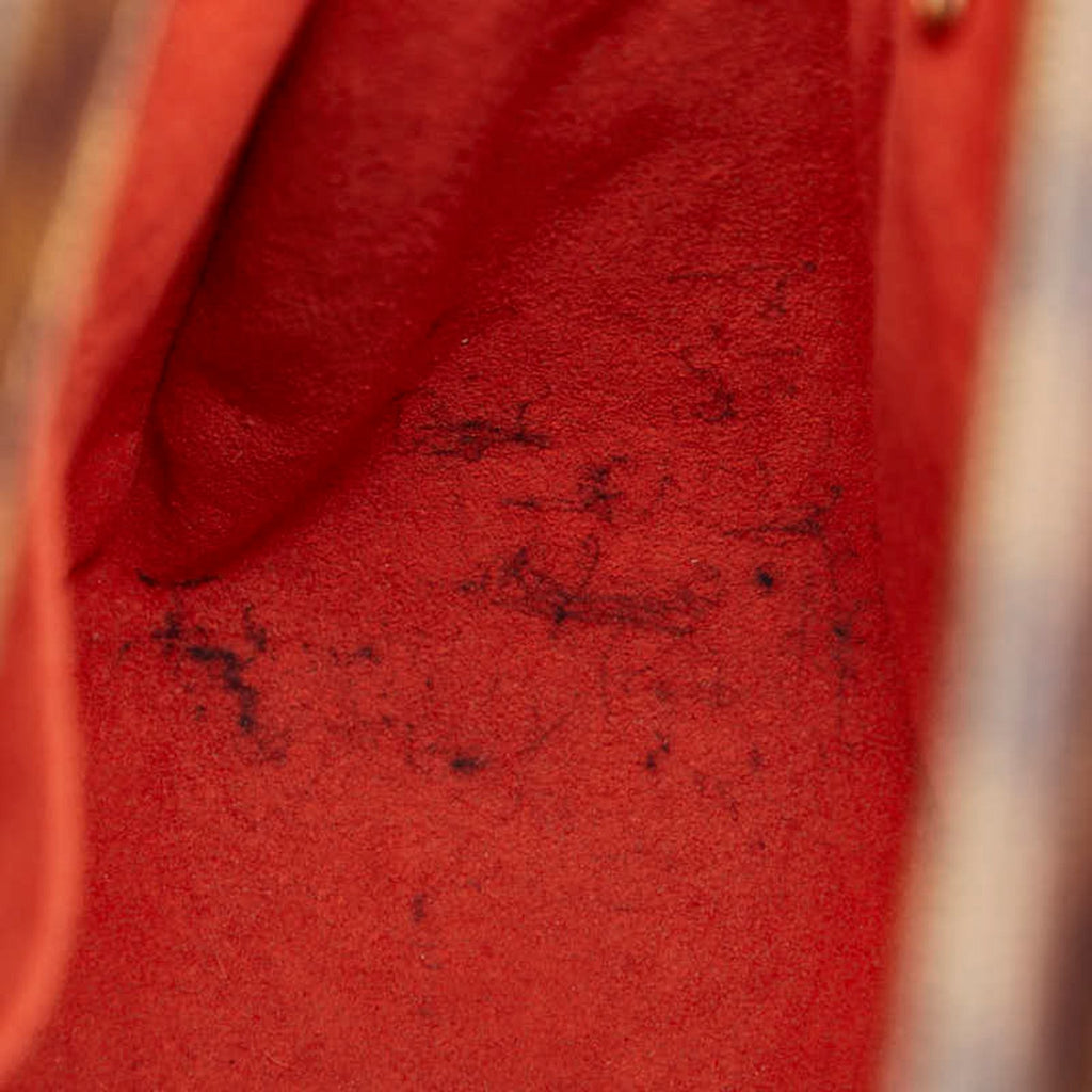 Louis Vuitton Brown Pvc Leather Handbag Tote Bag (Pre-Owned)