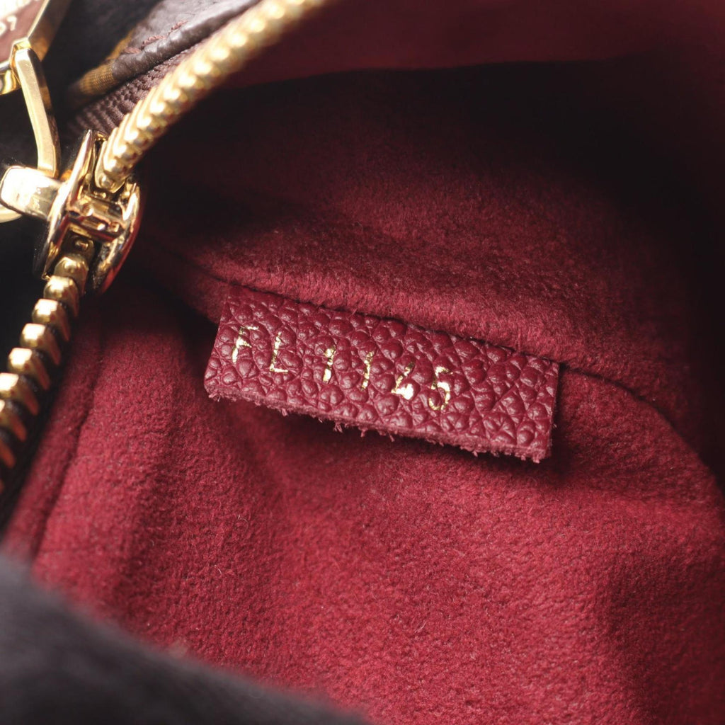 Louis Vuitton Brown Monogram Pink Coated Canvas Leather Shoulder Bag (Pre-Owned)
