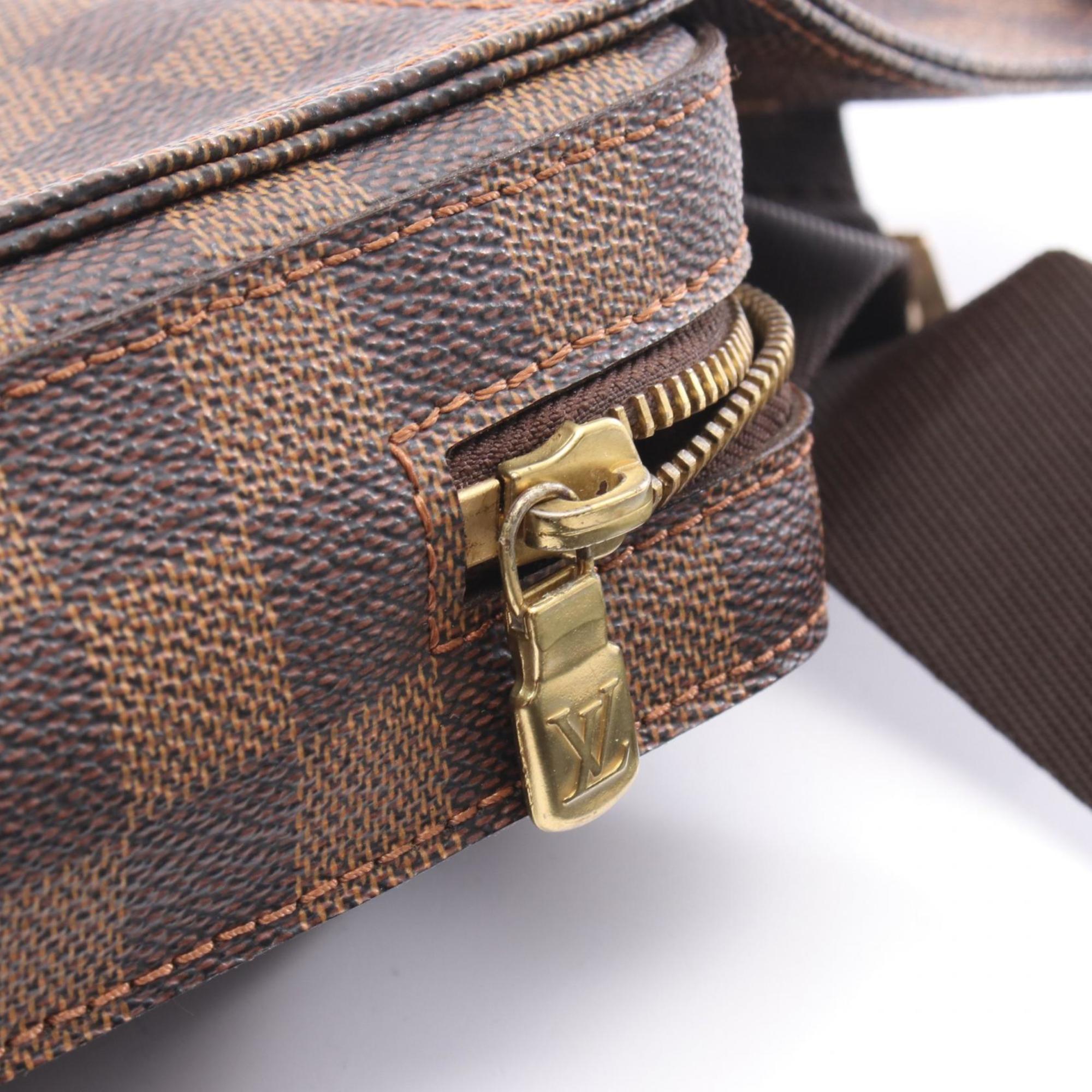 Louis Vuitton Brown Damier Canvas Coated Canvas Fanny Pack Sling Bag (Pre-Owned)