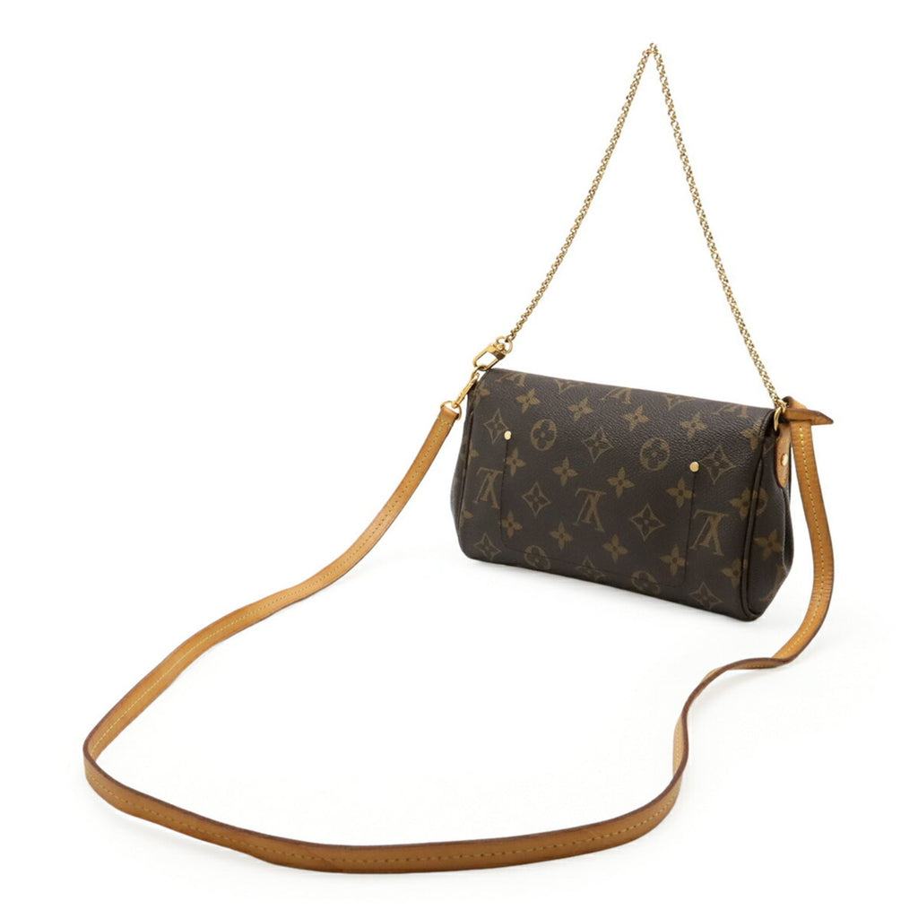 Louis Vuitton Brown Monogram Clutch Bag Pouch Shoulder Bag (Pre-Owned)