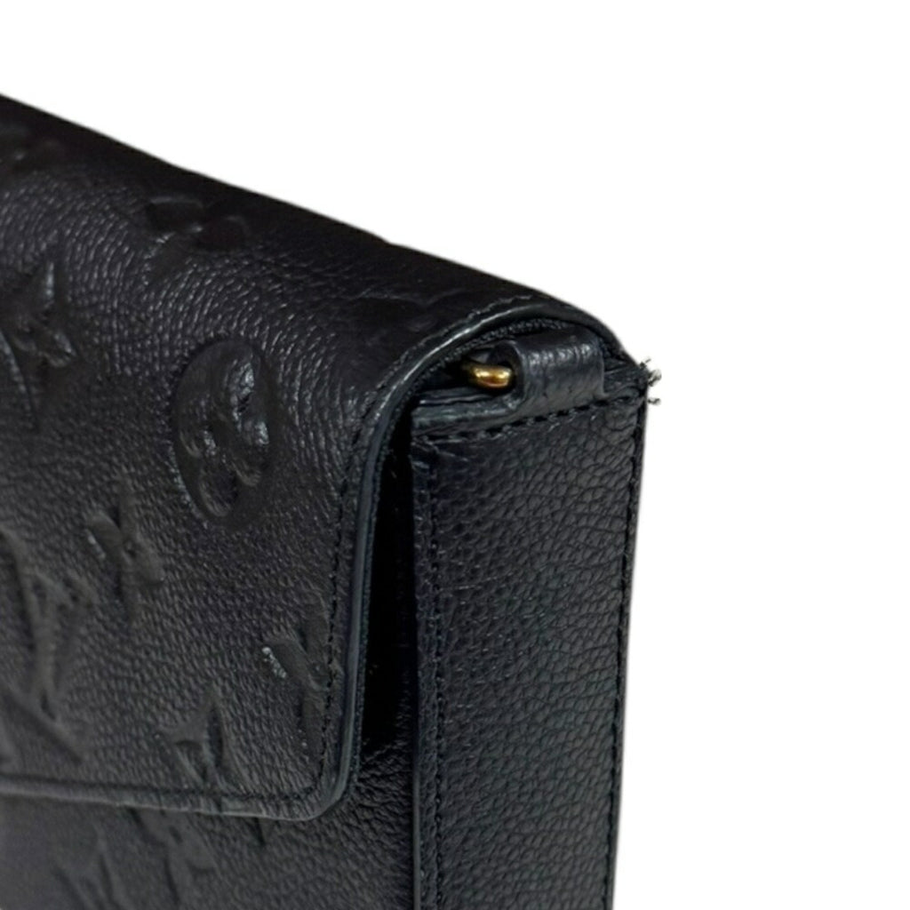 Louis Vuitton Black Monogram Empreinte Shoulder Bag (Pre-Owned)