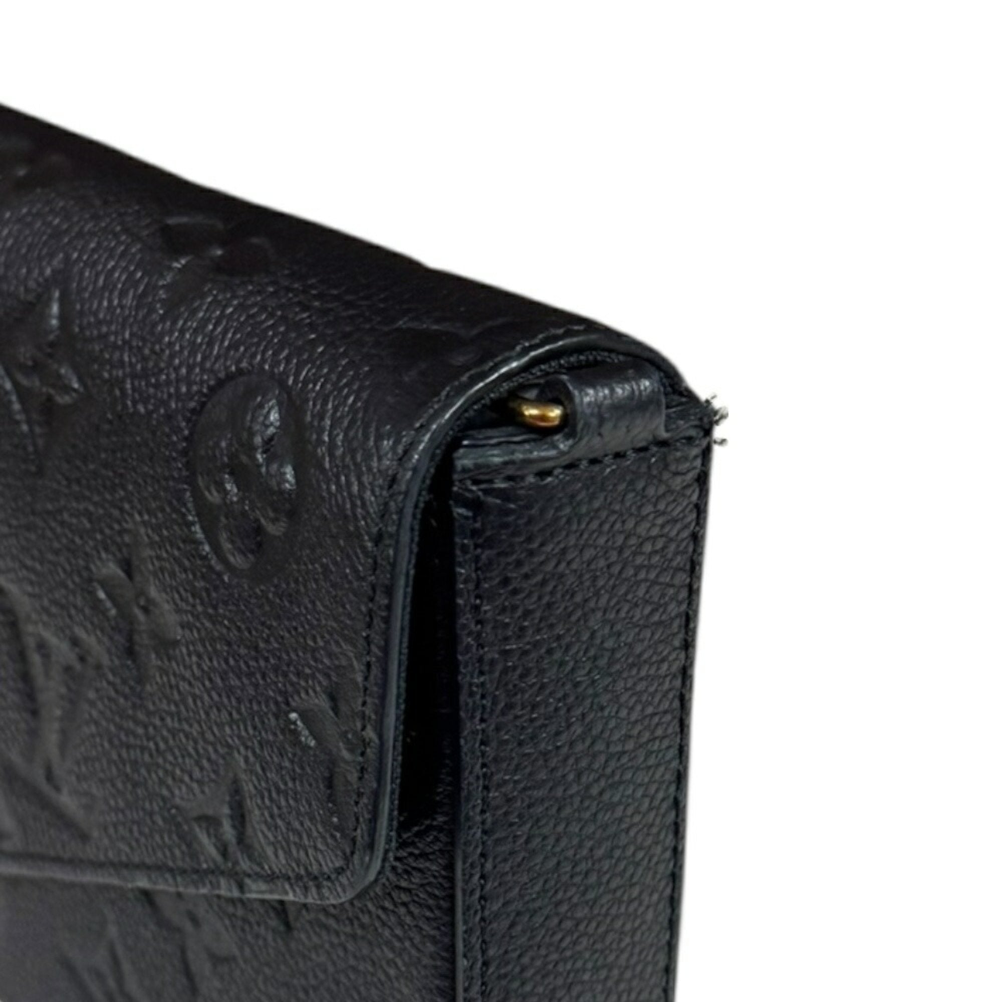 Louis Vuitton Black Monogram Empreinte Shoulder Bag (Pre-Owned)