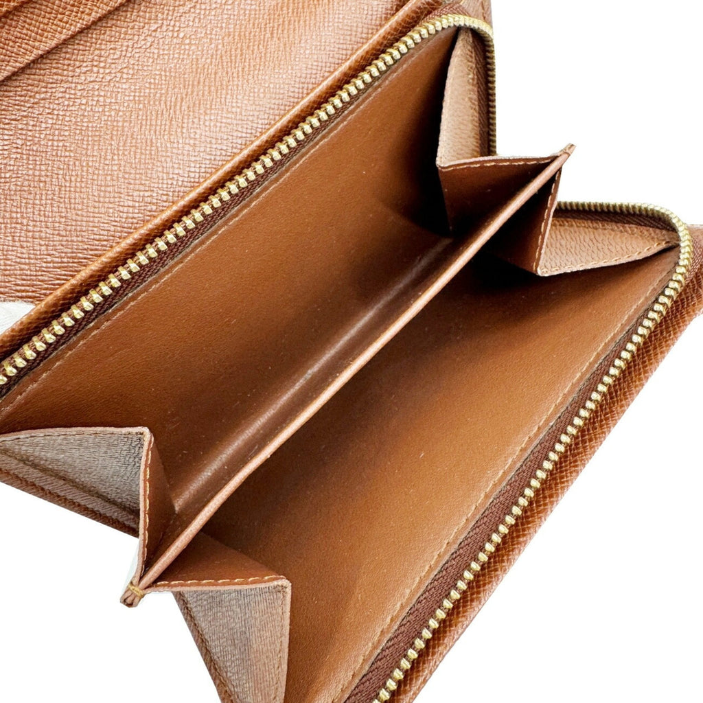 Louis Vuitton Brown Monogram Wallet (Bi-Fold) (Pre-Owned)