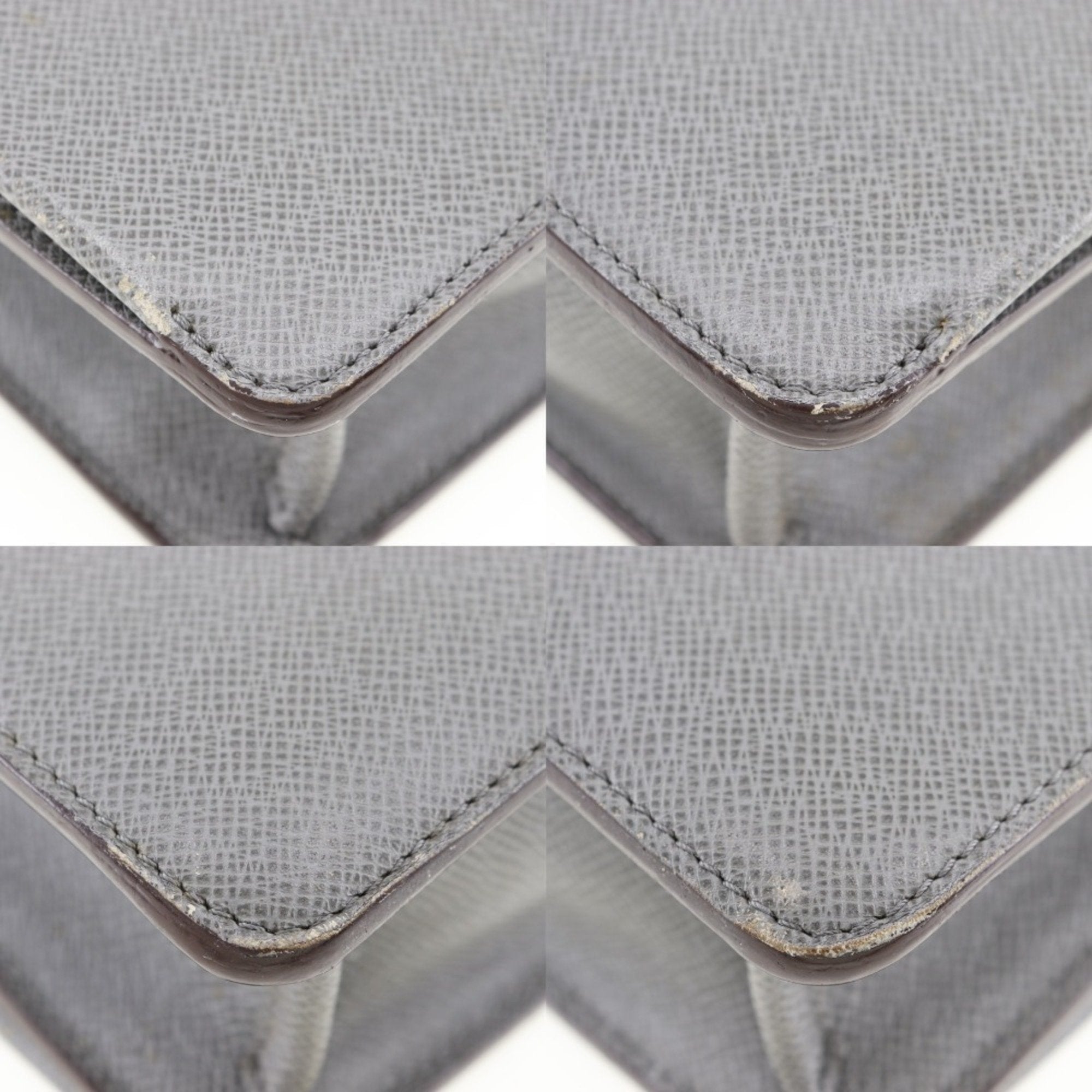 Louis Vuitton Glacier Gray Taiga Leather Briefcase (Pre-Owned)