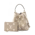 Louis Vuitton Beige Tourterelle Monogram Empreinte Shoulder Bag (Pre-Owned)