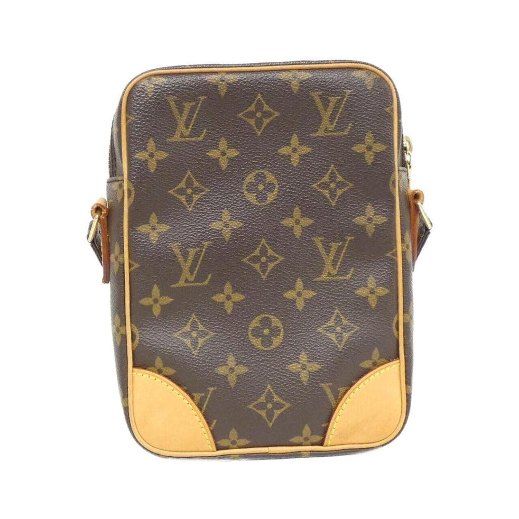 Louis Vuitton Monogram Marron Coated Canvas Shoulder Bag (Pre-Owned)