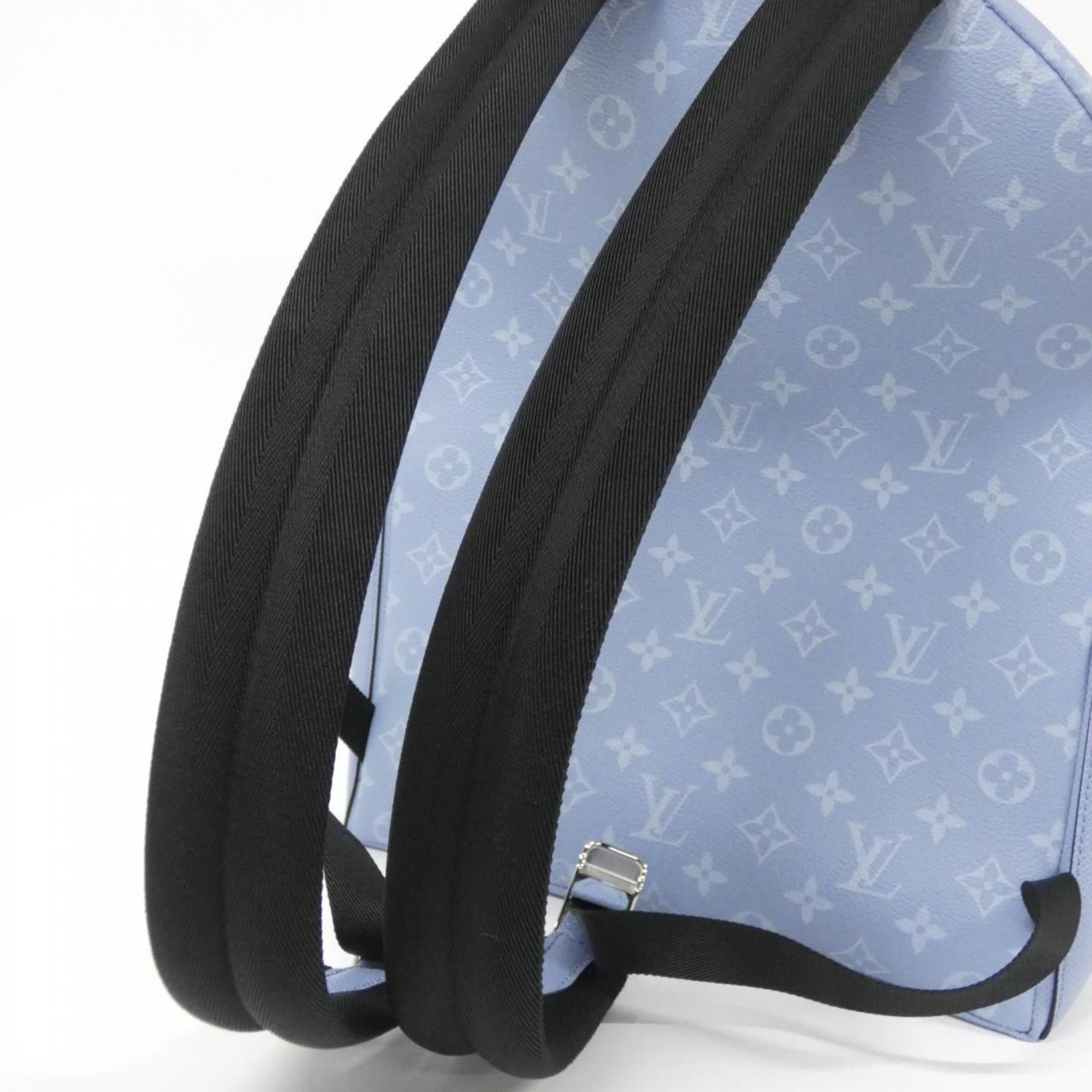 Louis Vuitton Blue Ciel Leather Backpack (Pre-Owned)