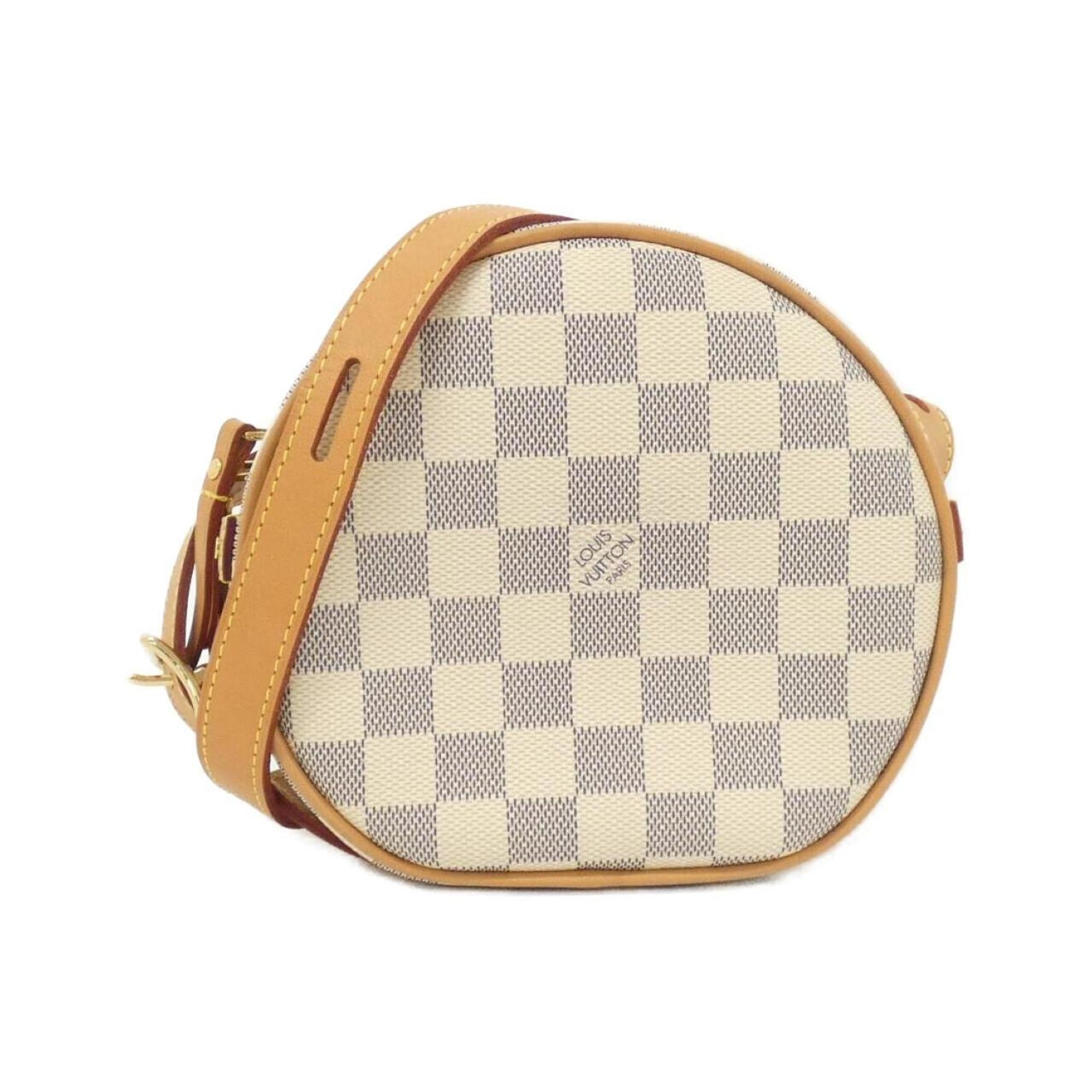 Louis Vuitton Azur Coated Canvas Shoulder Bag (Pre-Owned)