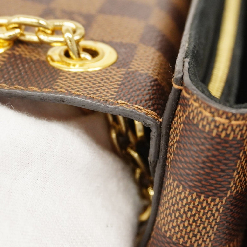 Vavin Handbag Damier with Leather PM