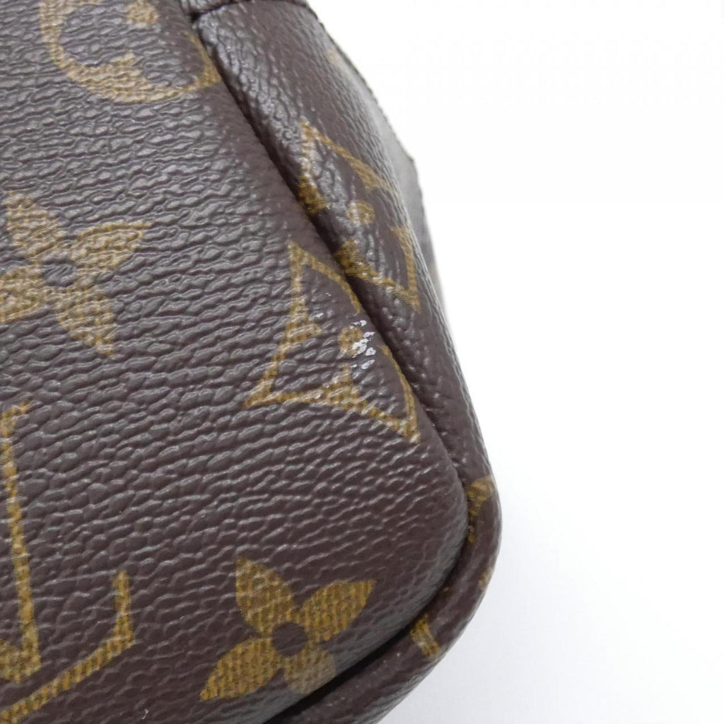 Louis Vuitton Marron Coated Canvas Handbag (Pre-Owned)
