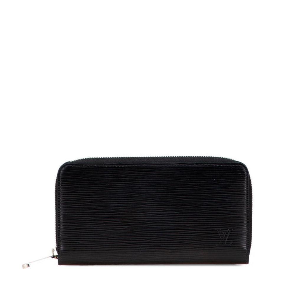 Louis Vuitton Epi Black Leather Long Wallet (Bi-Fold) (Pre-Owned)