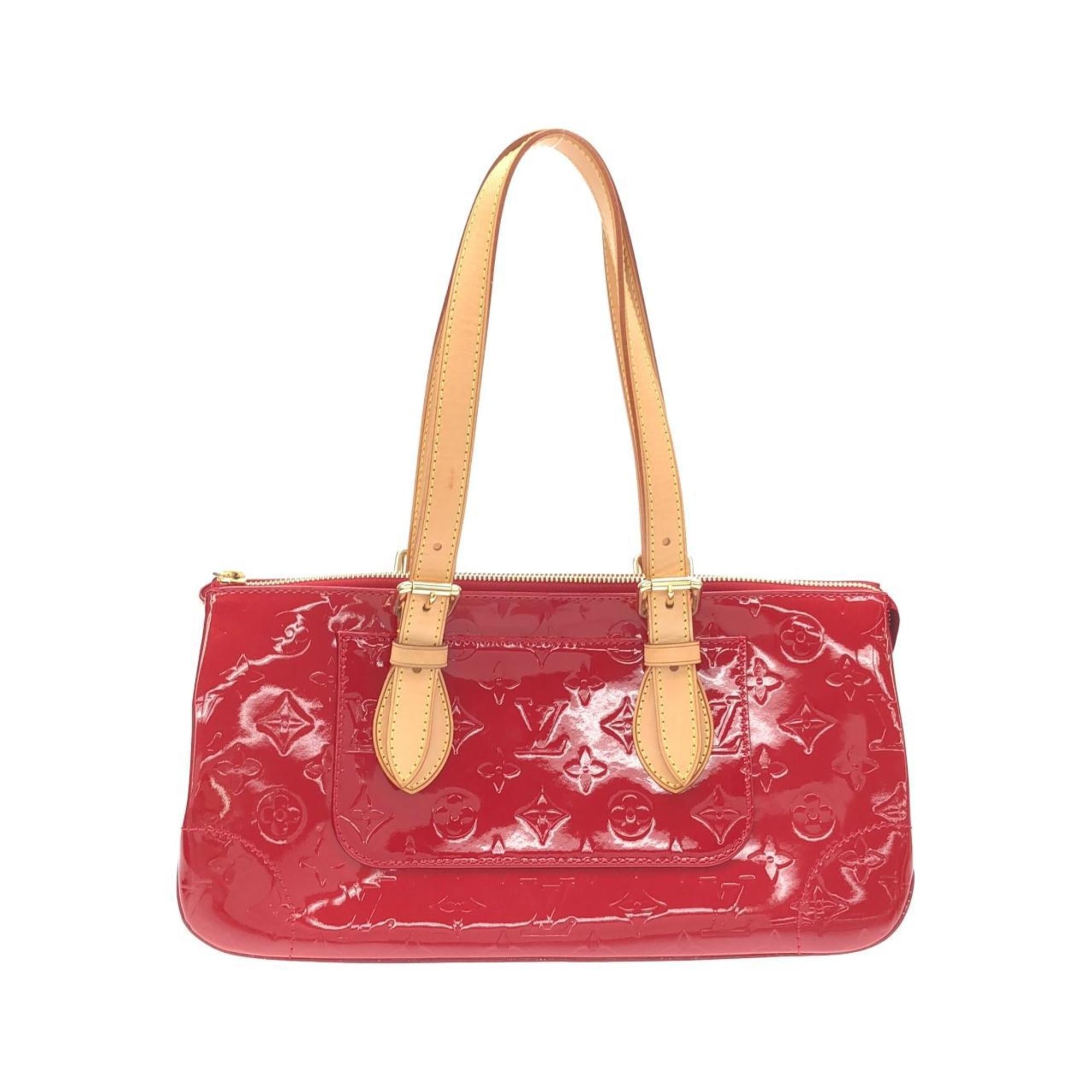 Louis Vuitton Pomme D'amour Leather Handbag (Pre-Owned)