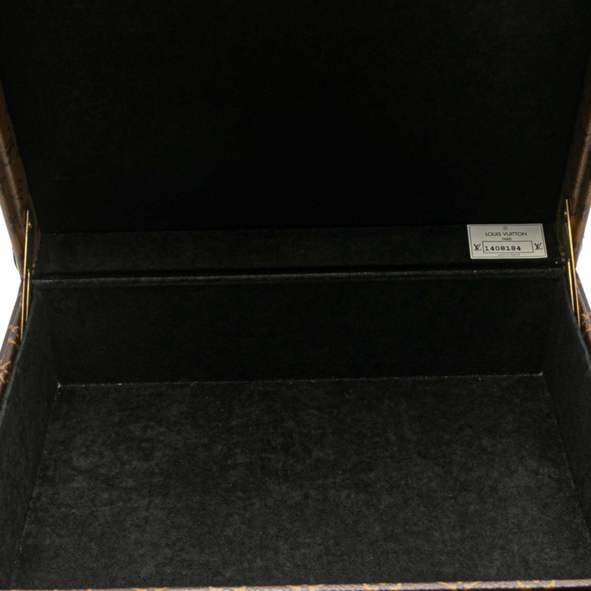Louis Vuitton Monogram Reverse Black Brown Monogram Reverse Pvc Leather Attaché Case Briefcase (Pre-Owned)