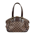 Louis Vuitton Brown Damier Canvas Handbag (Pre-Owned)