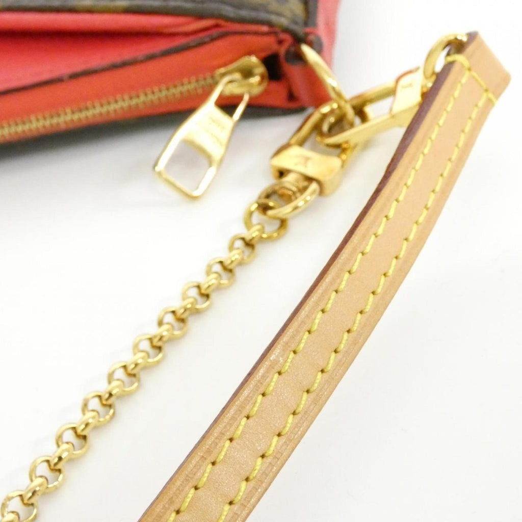 Louis Vuitton Cerise Marron Coated Canvas Shoulder Bag (Pre-Owned)