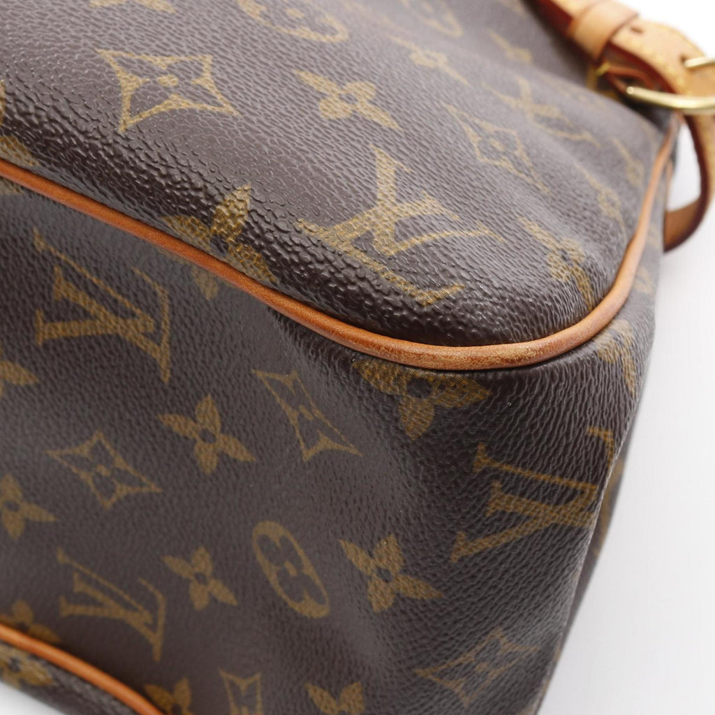 Louis Vuitton Brown Monogram Pvc Coated Canvas Leather Shoulder Bag (Pre-Owned)