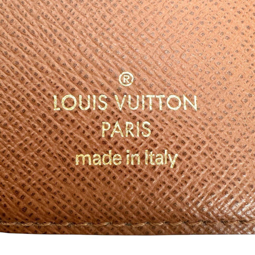 Louis Vuitton Monogram Brown Monogram Wallet (Tri-Fold) (Pre-Owned)