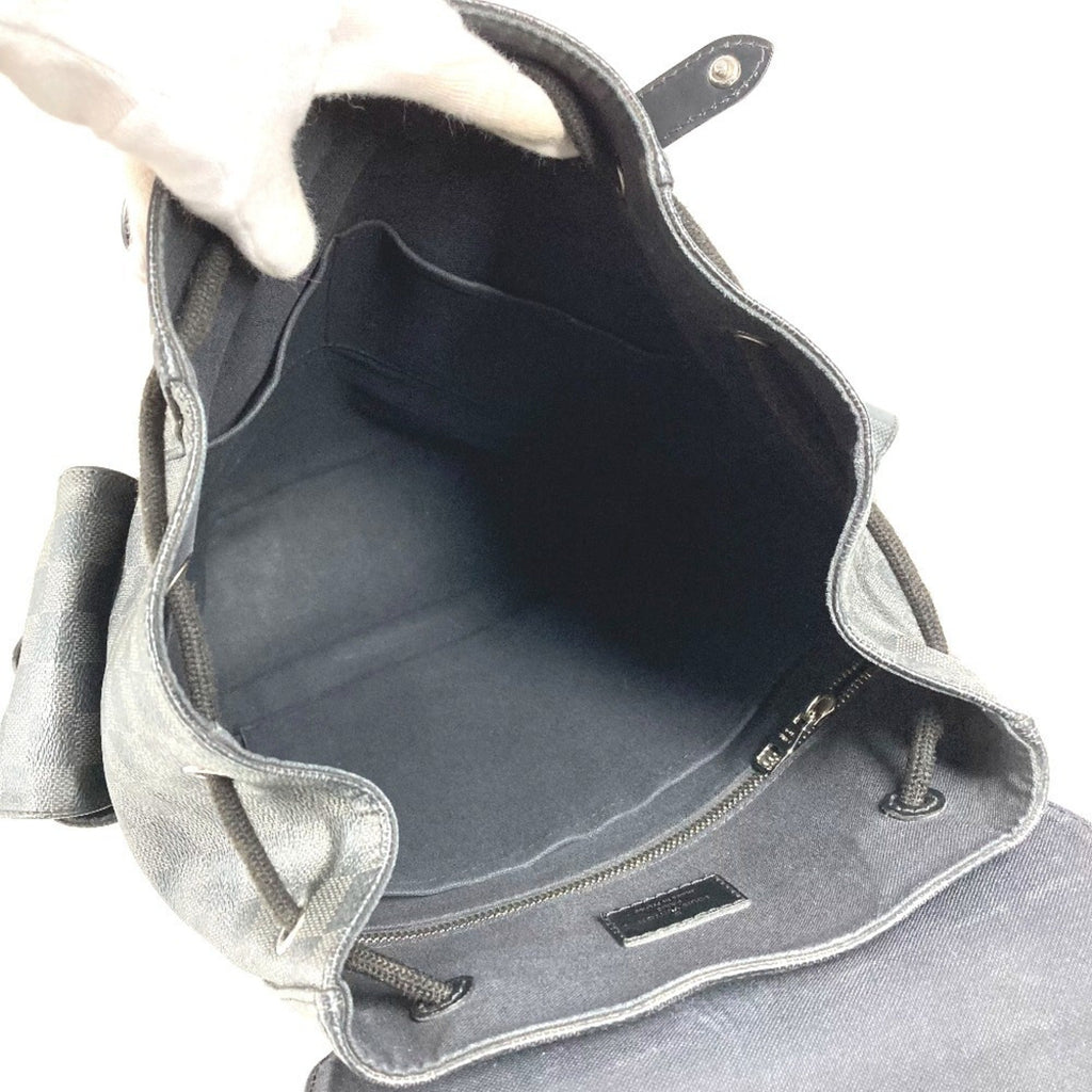 Louis Vuitton Black Damier Graphite Backpack (Pre-Owned)