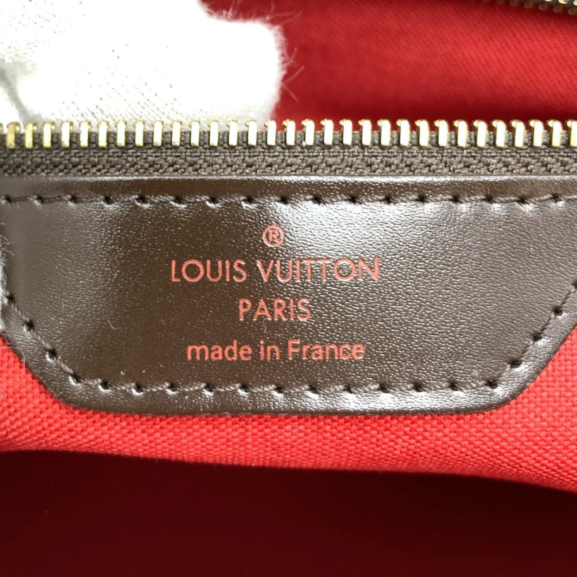 Louis Vuitton Brown Damier Canvas Shoulder Bag Tote Bag (Pre-Owned)