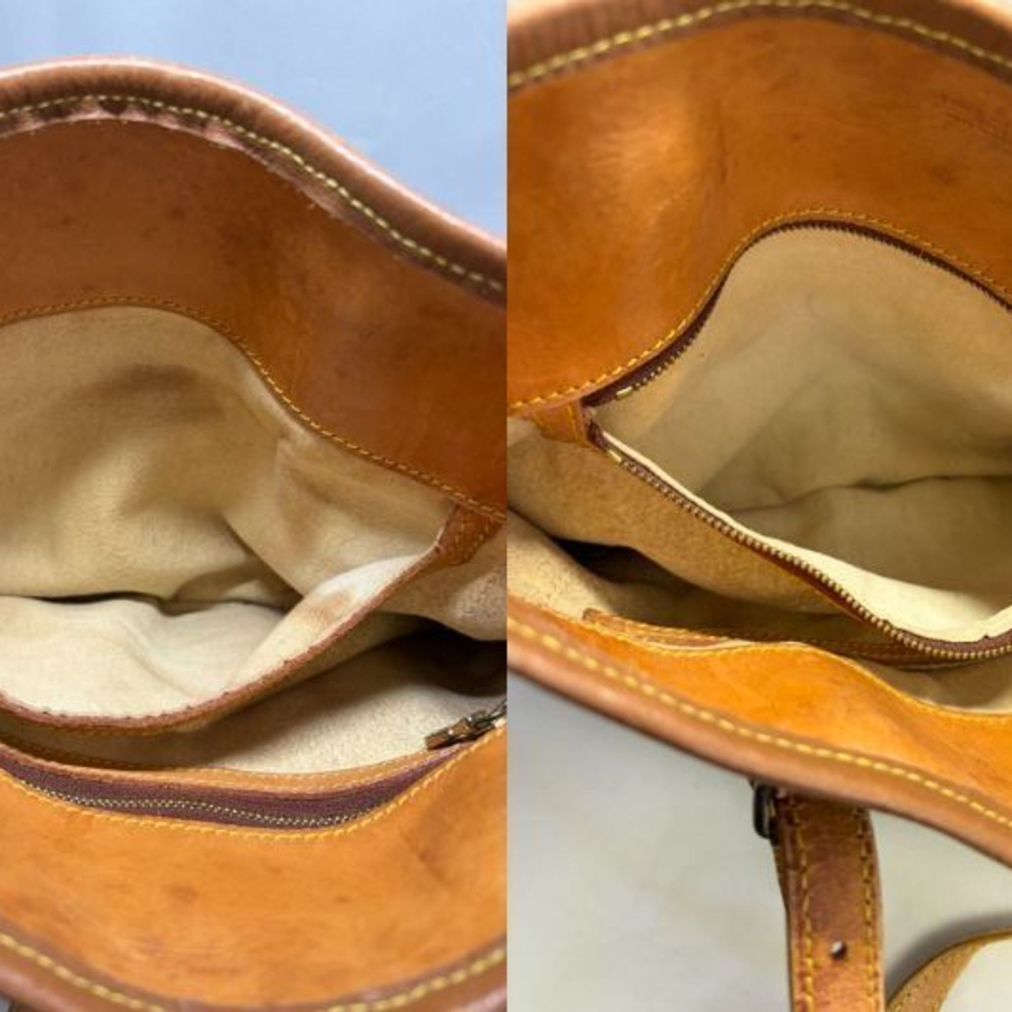 Louis Vuitton Brown Pvc Leather Shoulder Bag (Pre-Owned)