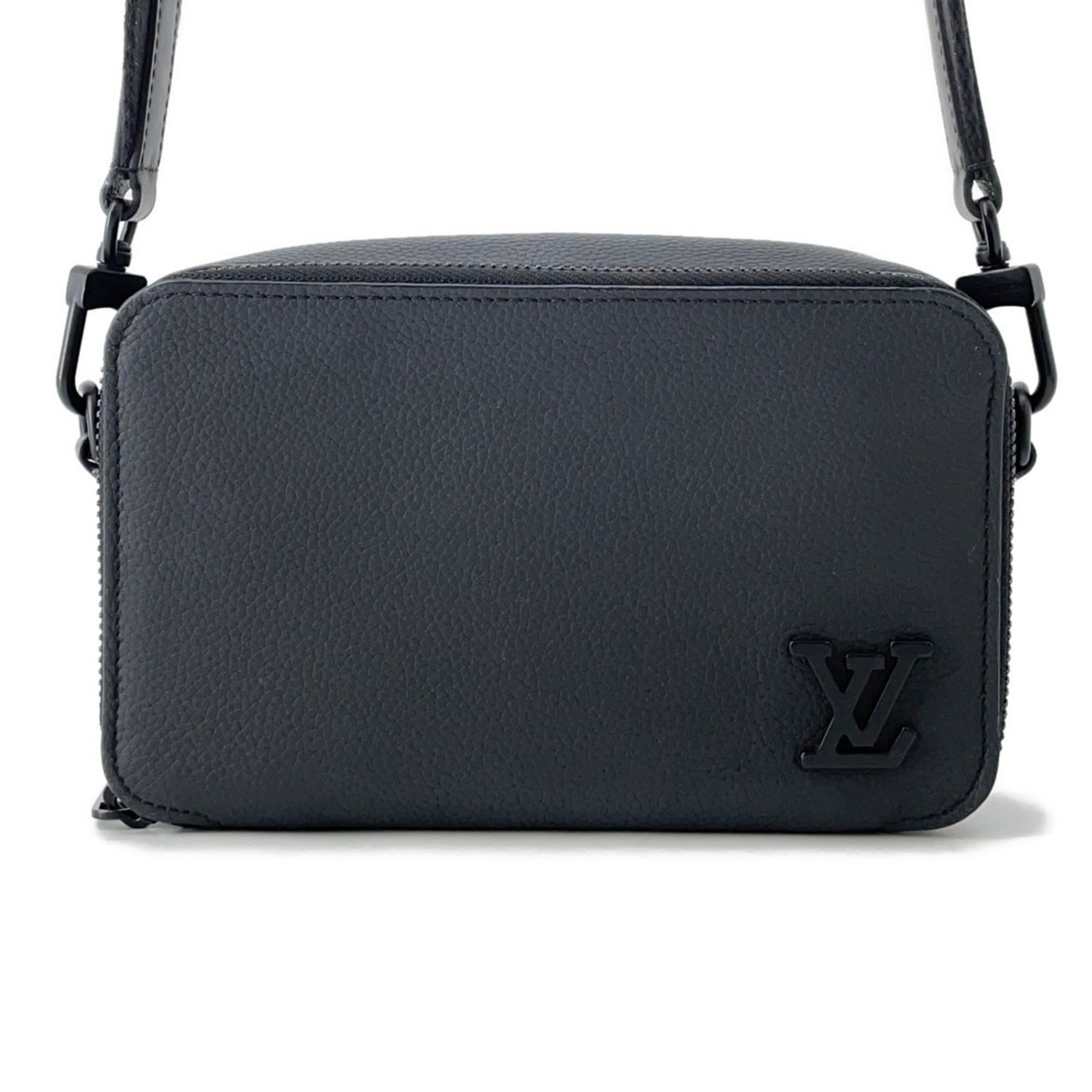Louis Vuitton Black Noir Chain/Shoulder Wallet (Pre-Owned)