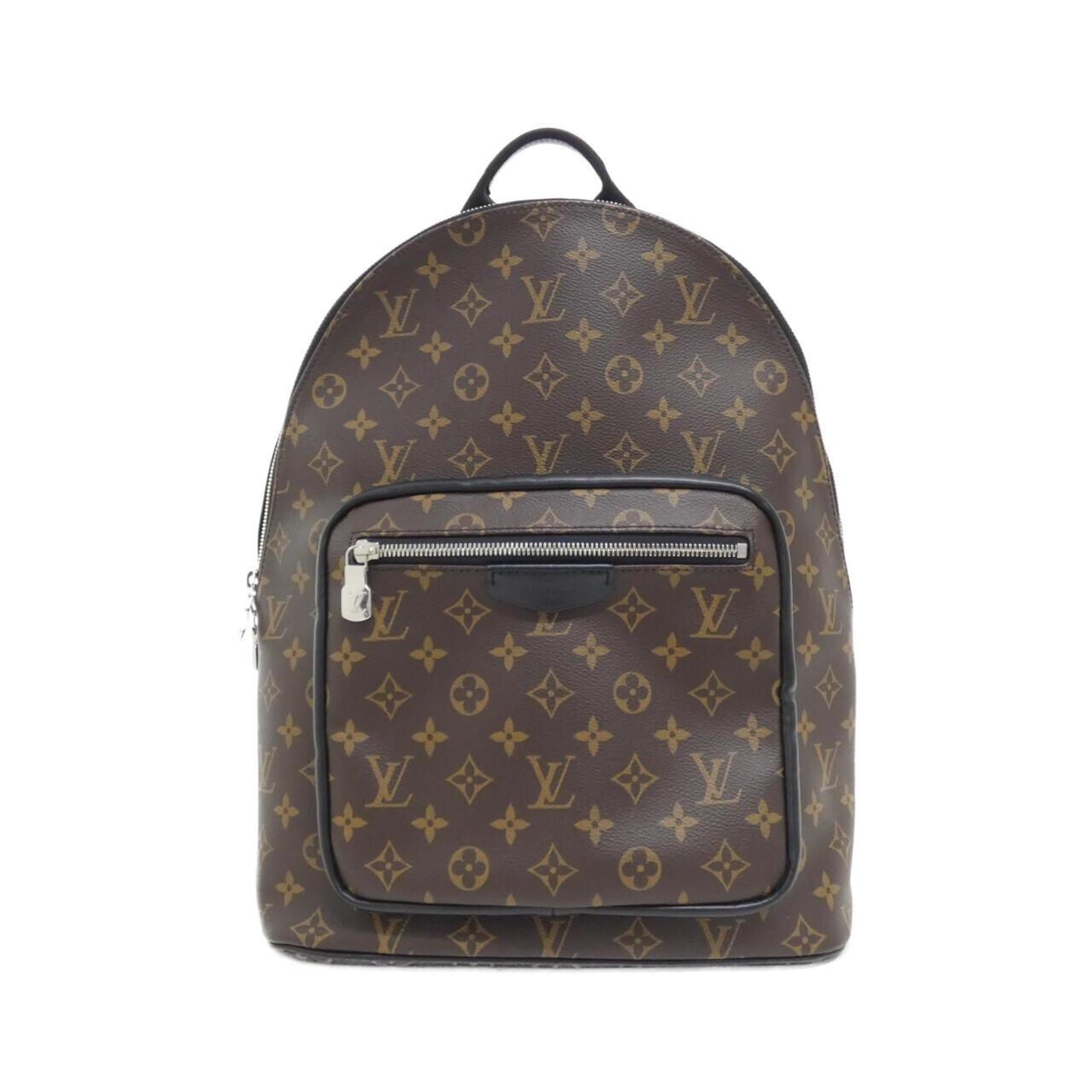 Louis Vuitton Marron Coated Canvas Backpack (Pre-Owned)