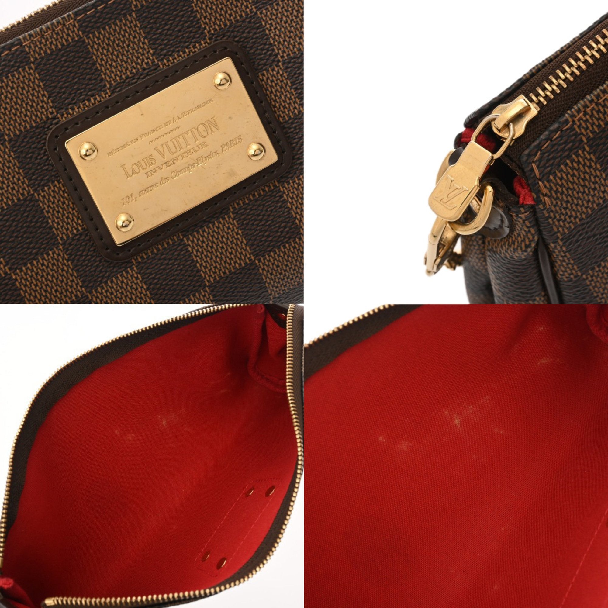Louis Vuitton Brown Damier Canvas Shoulder Bag (Pre-Owned)