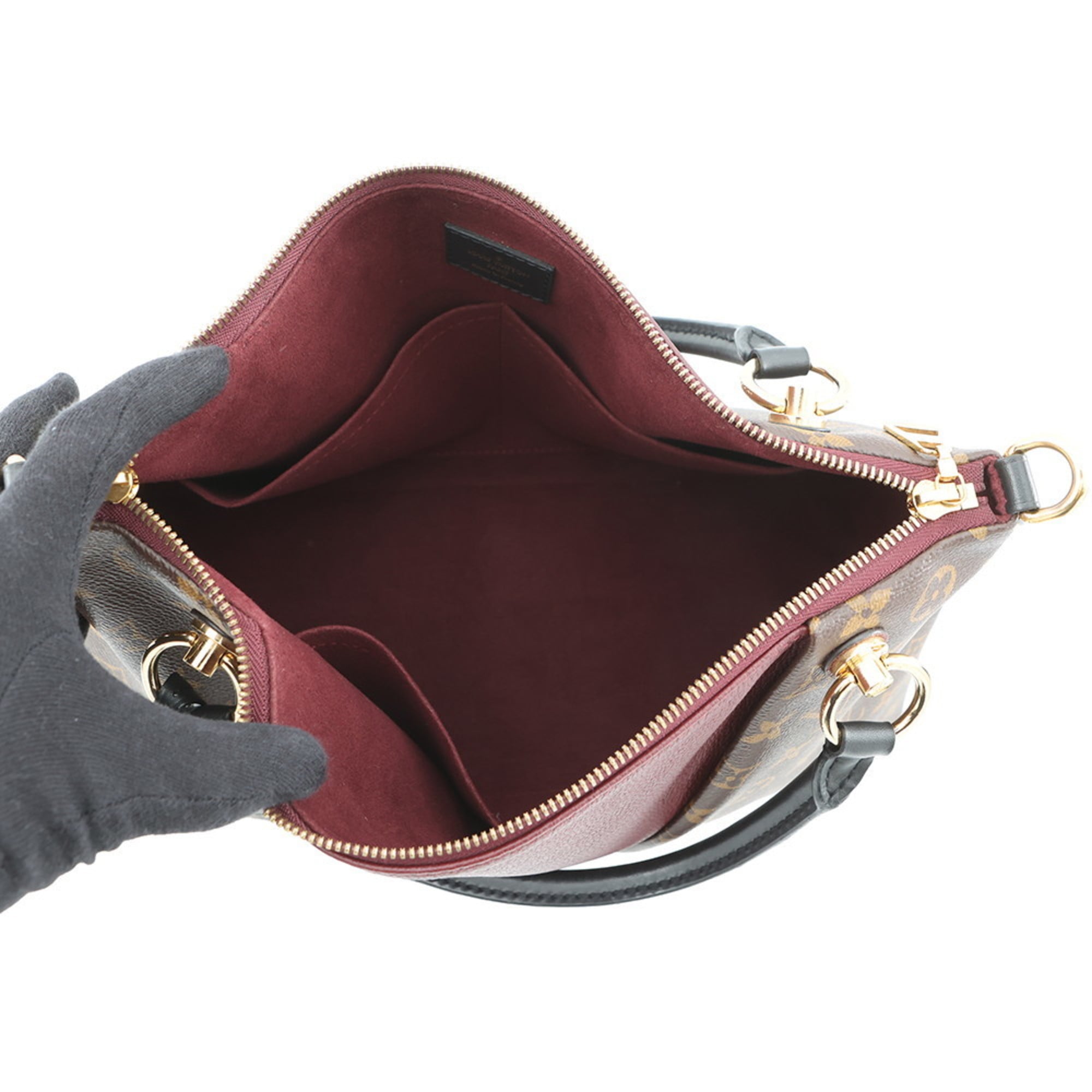 Louis Vuitton Monogram Bordeaux Monogram Shoulder Bag Tote Bag (Pre-Owned)