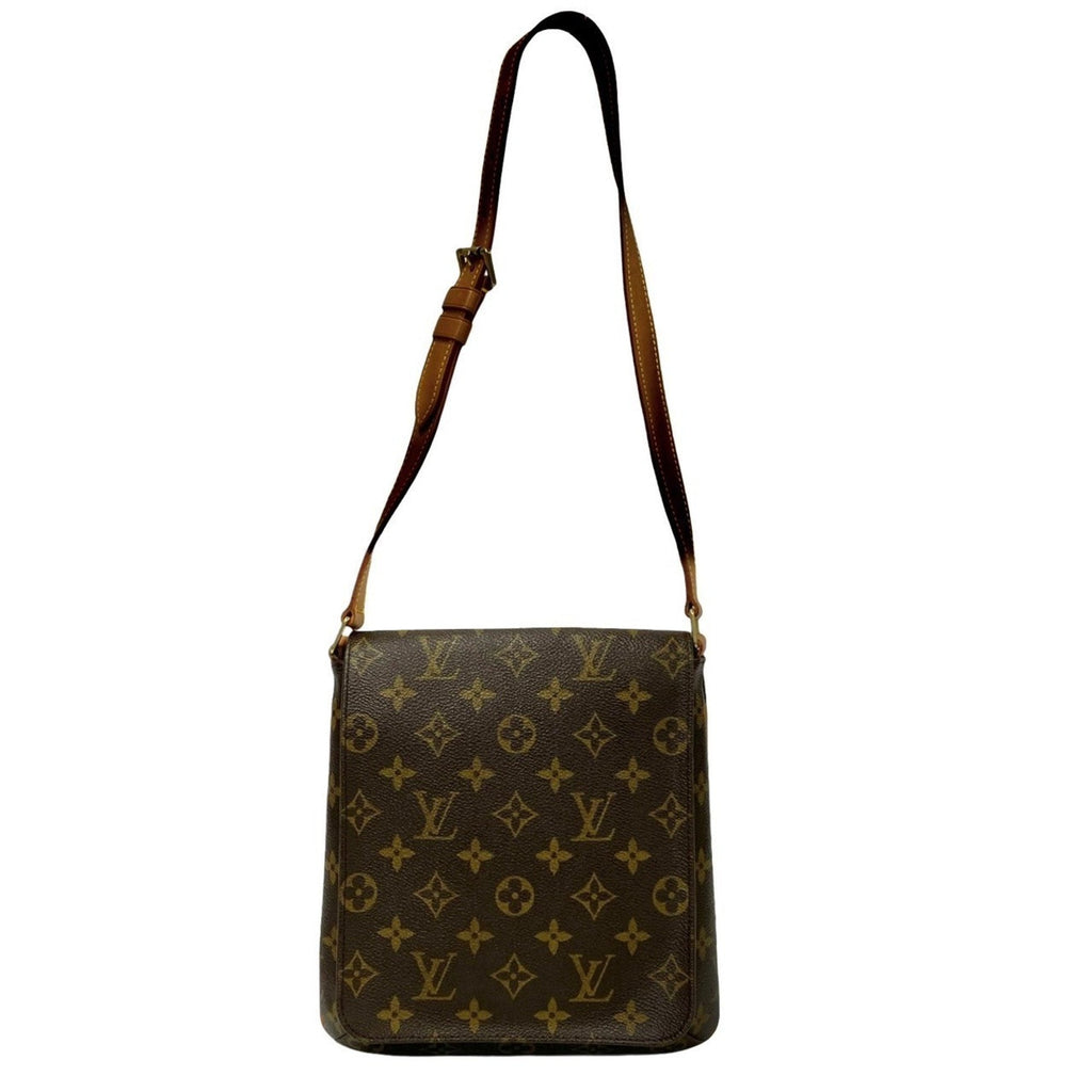 Louis Vuitton Brown Leather Pvc Pochette Shoulder Bag (Pre-Owned)