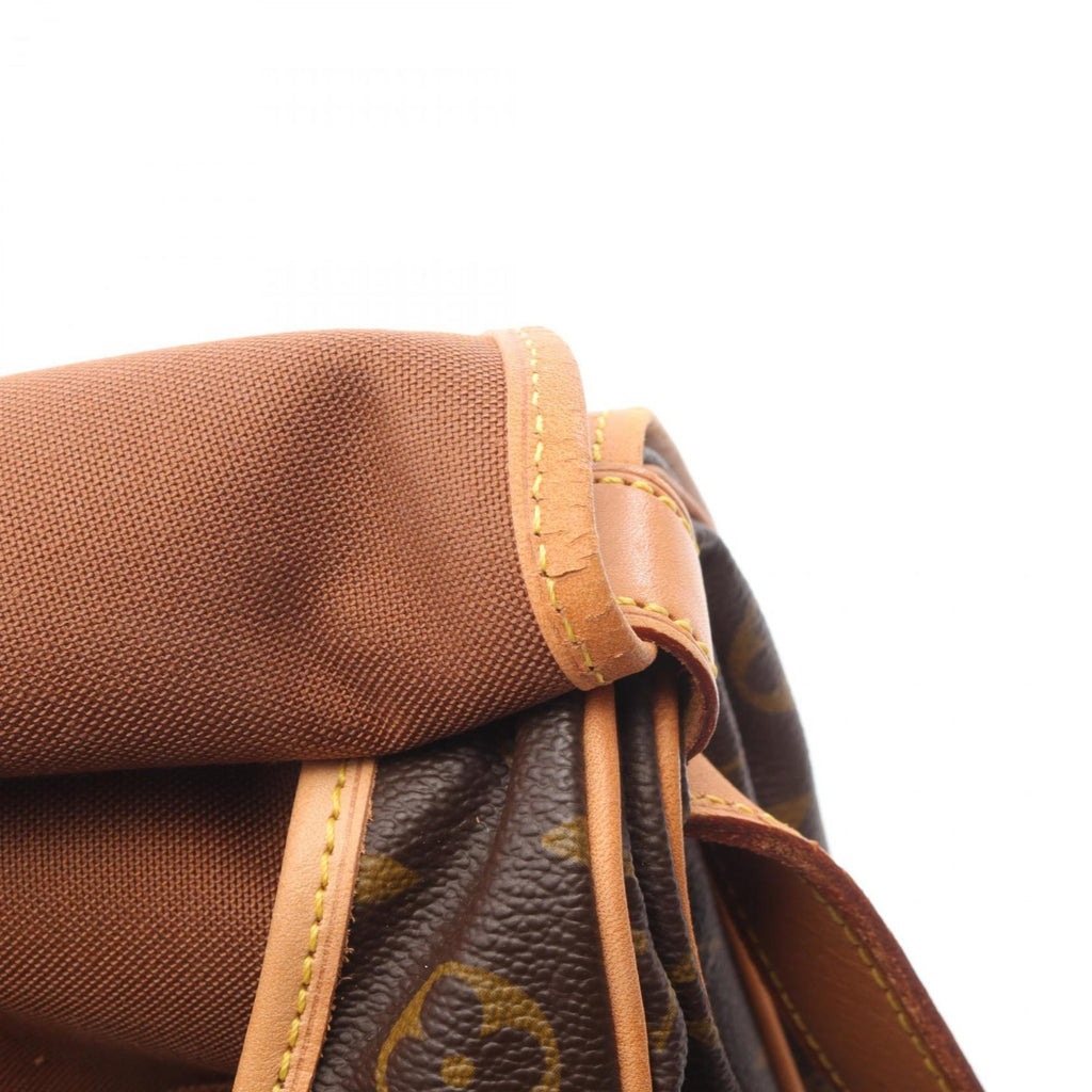 Louis Vuitton Brown Monogram Coated Canvas Pvc Leather Shoulder Bag (Pre-Owned)