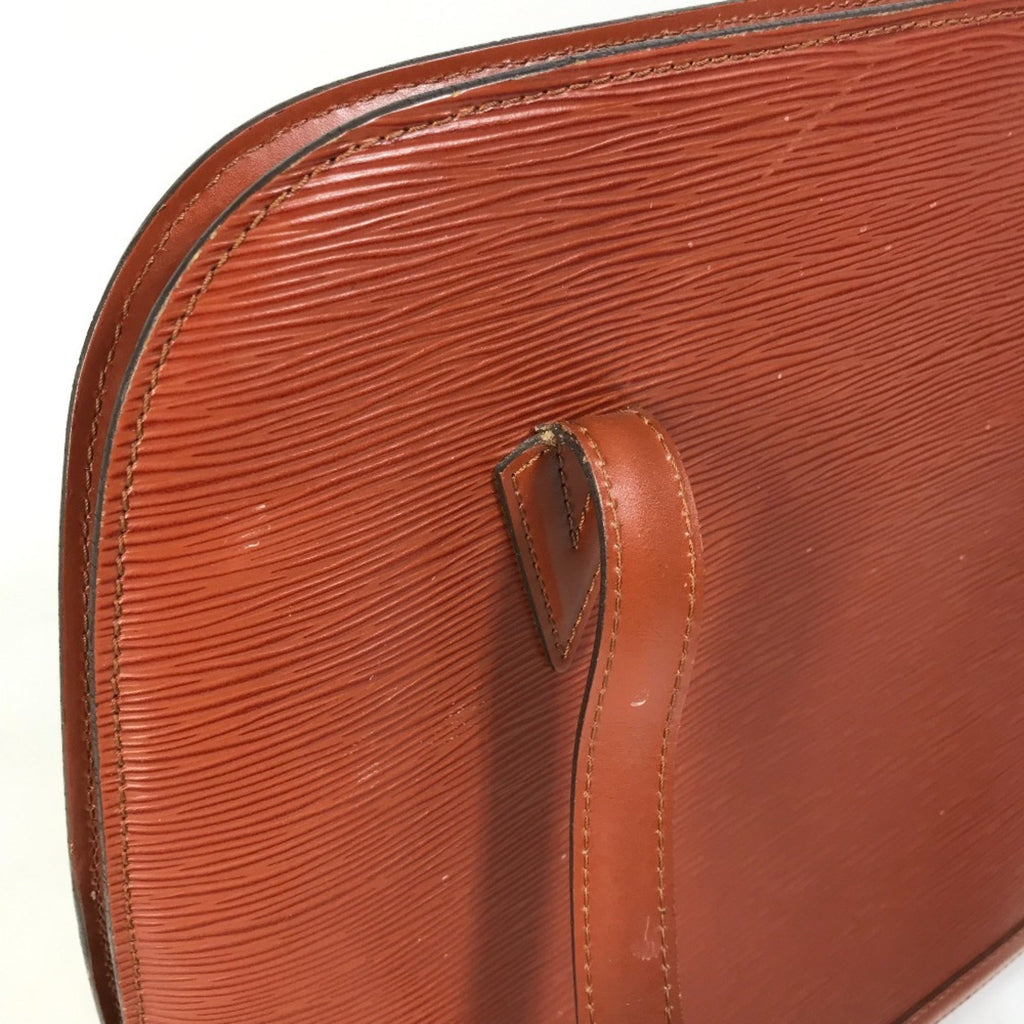 Louis Vuitton Brown Epi Leather Shoulder Bag (Pre-Owned)