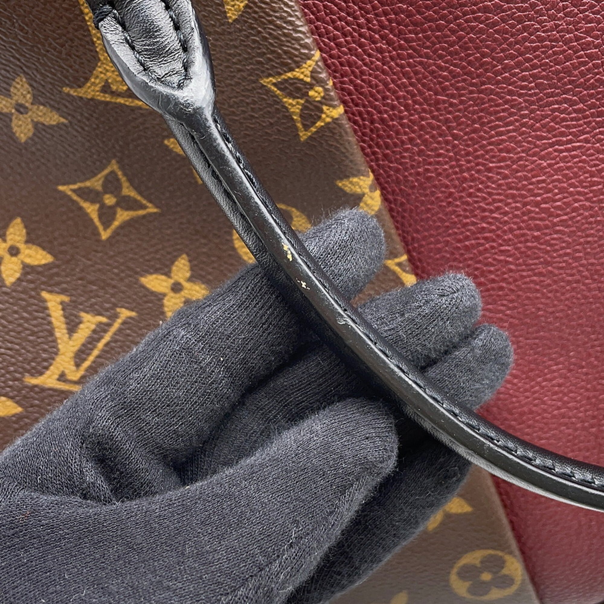 Louis Vuitton Monogram Bordeaux Monogram Shoulder Bag Tote Bag (Pre-Owned)
